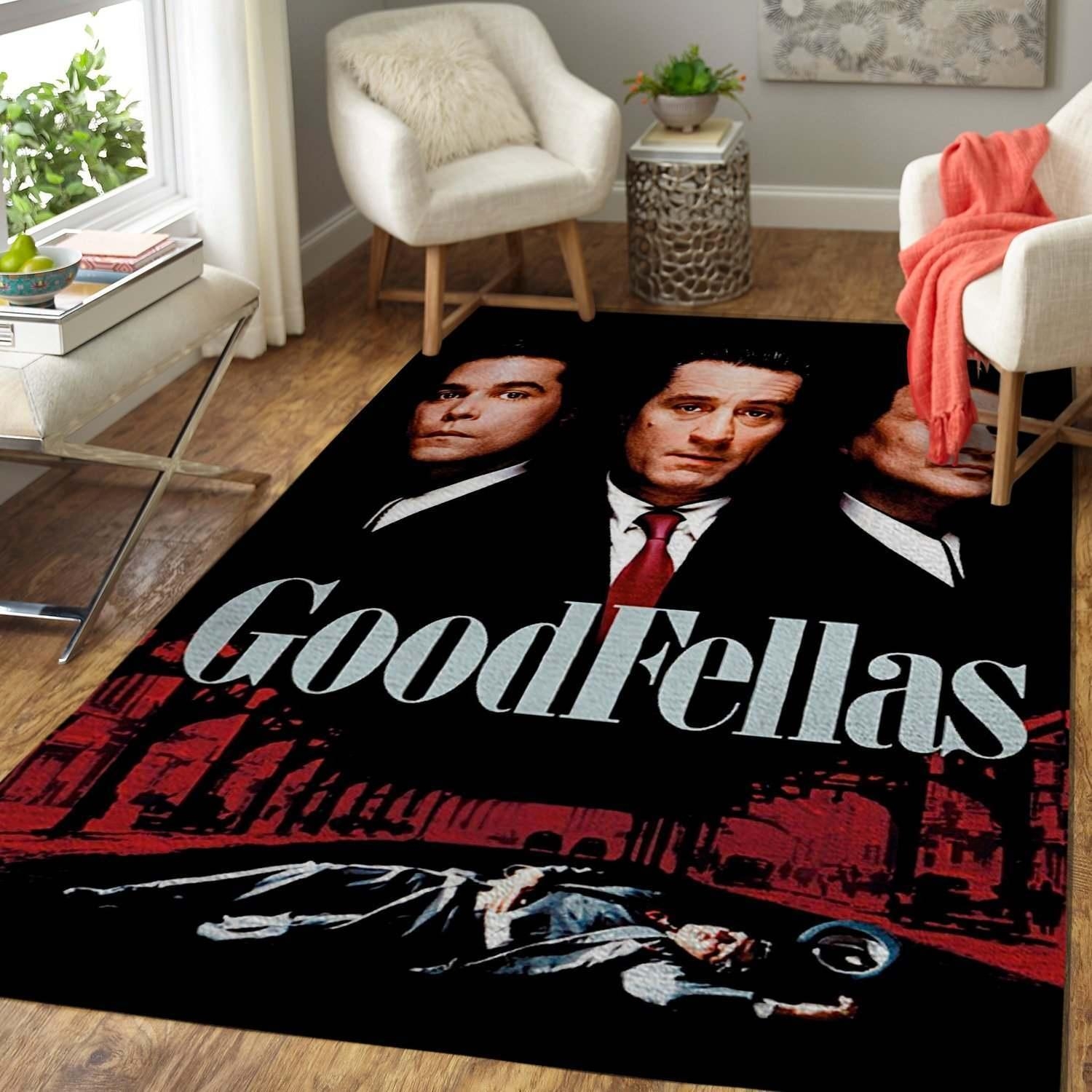 James Conway Henry Hill Tommy Devito Goodfellas Area Rug - Unique Anime Apparel for Fans