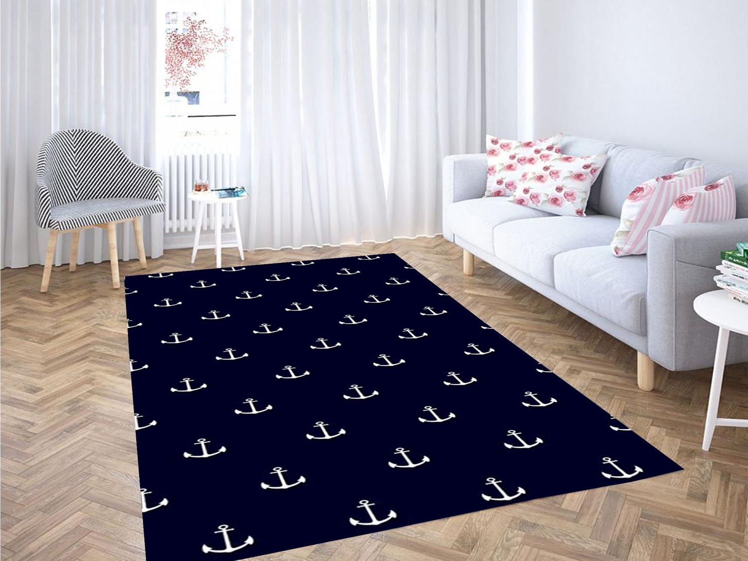 Jangkar Wallpaper Carpet Rug - Unique Anime Apparel for Fans