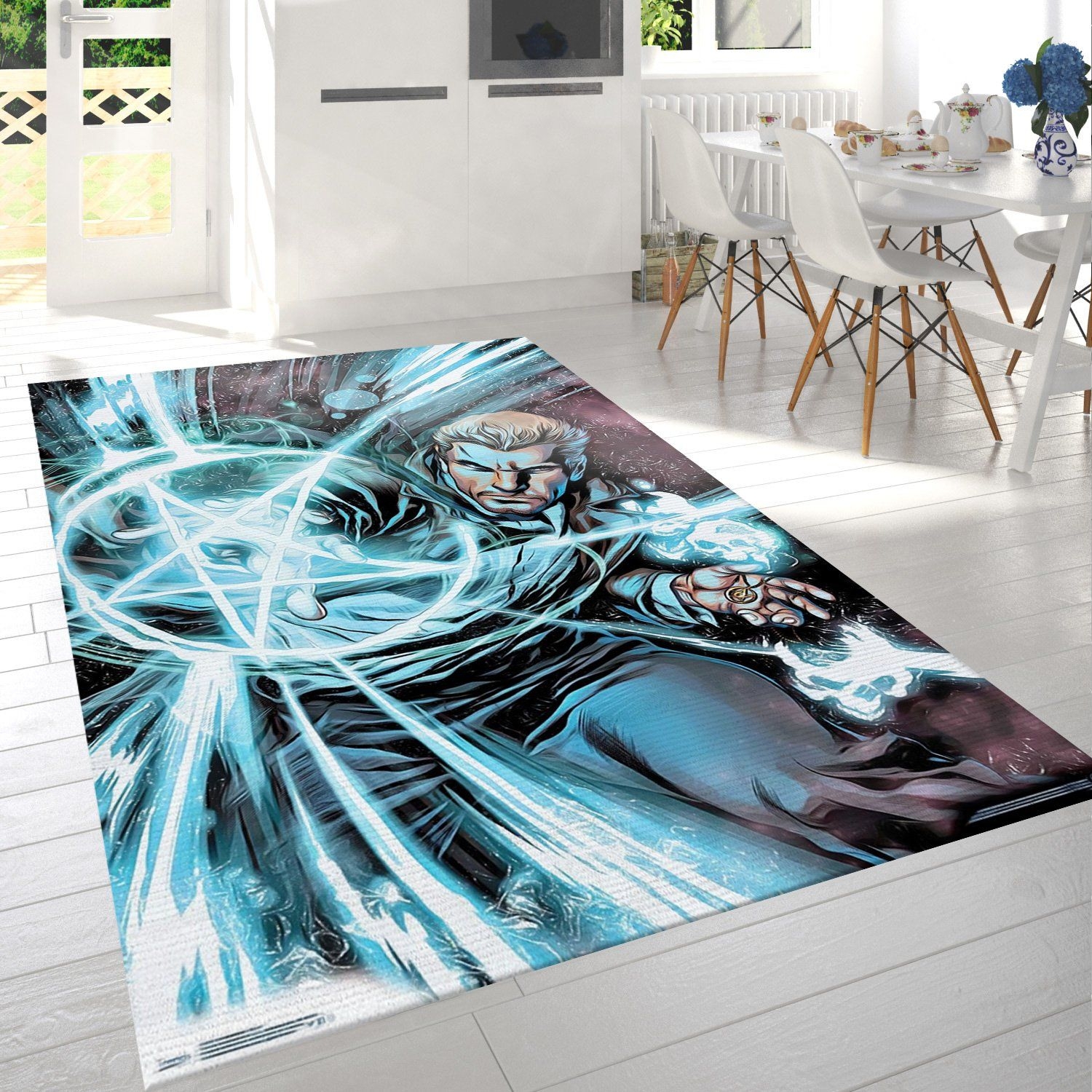 John Constantine Rug - Unique Anime Apparel for Fans