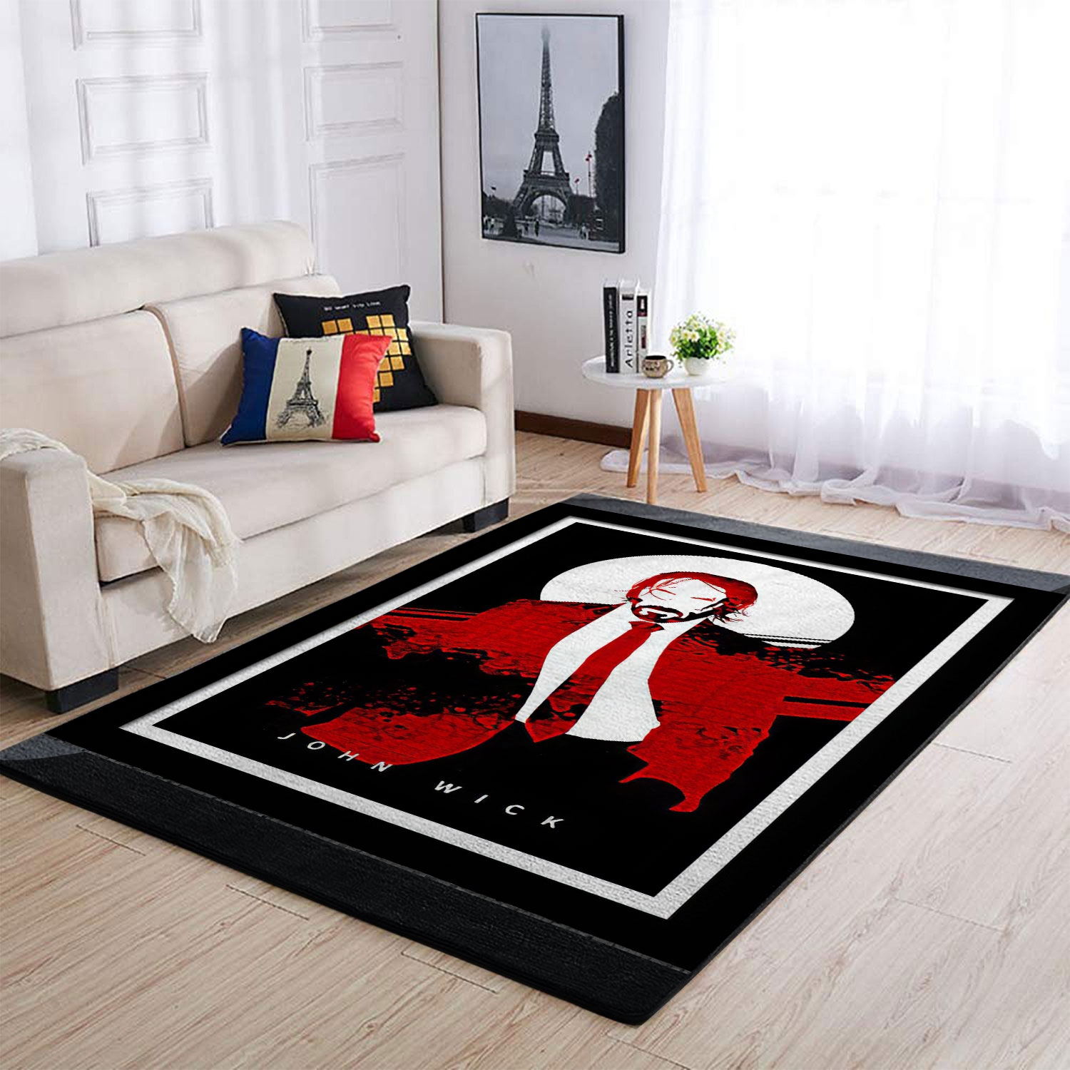 John Wick Keanu Reeves Rug - Unique Anime Apparel for Fans
