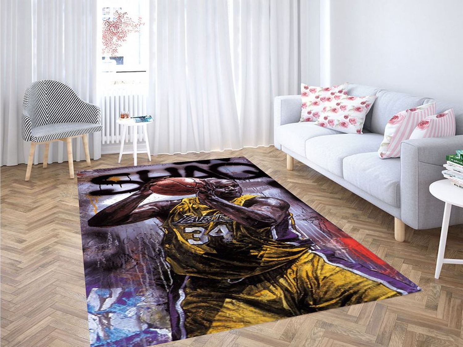 Juliobasket Wallpaper Living Room Modern Carpet Rug - Unique Anime Apparel for Fans