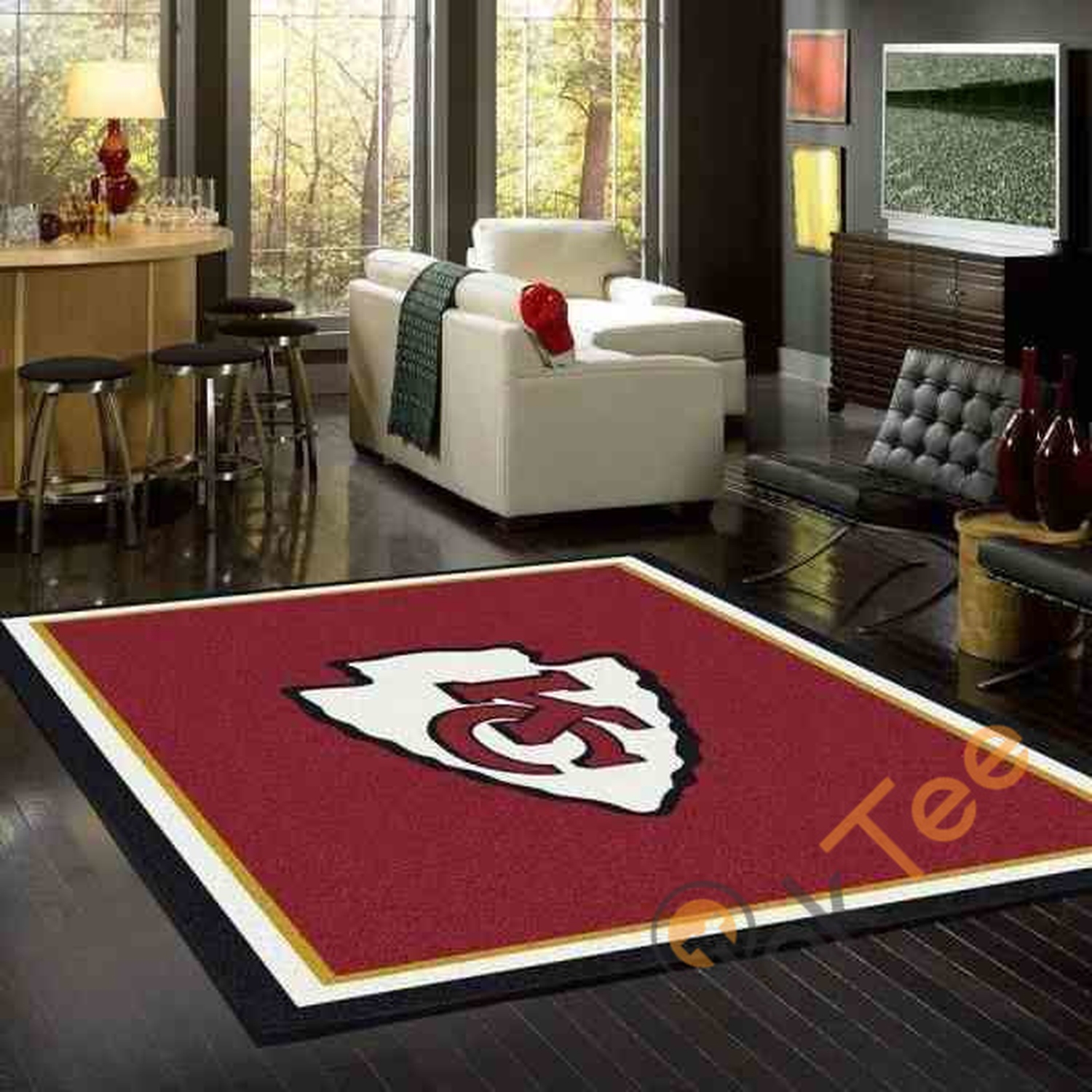 Kansas City Chiefs Area Rug - Unique Anime Apparel for Fans