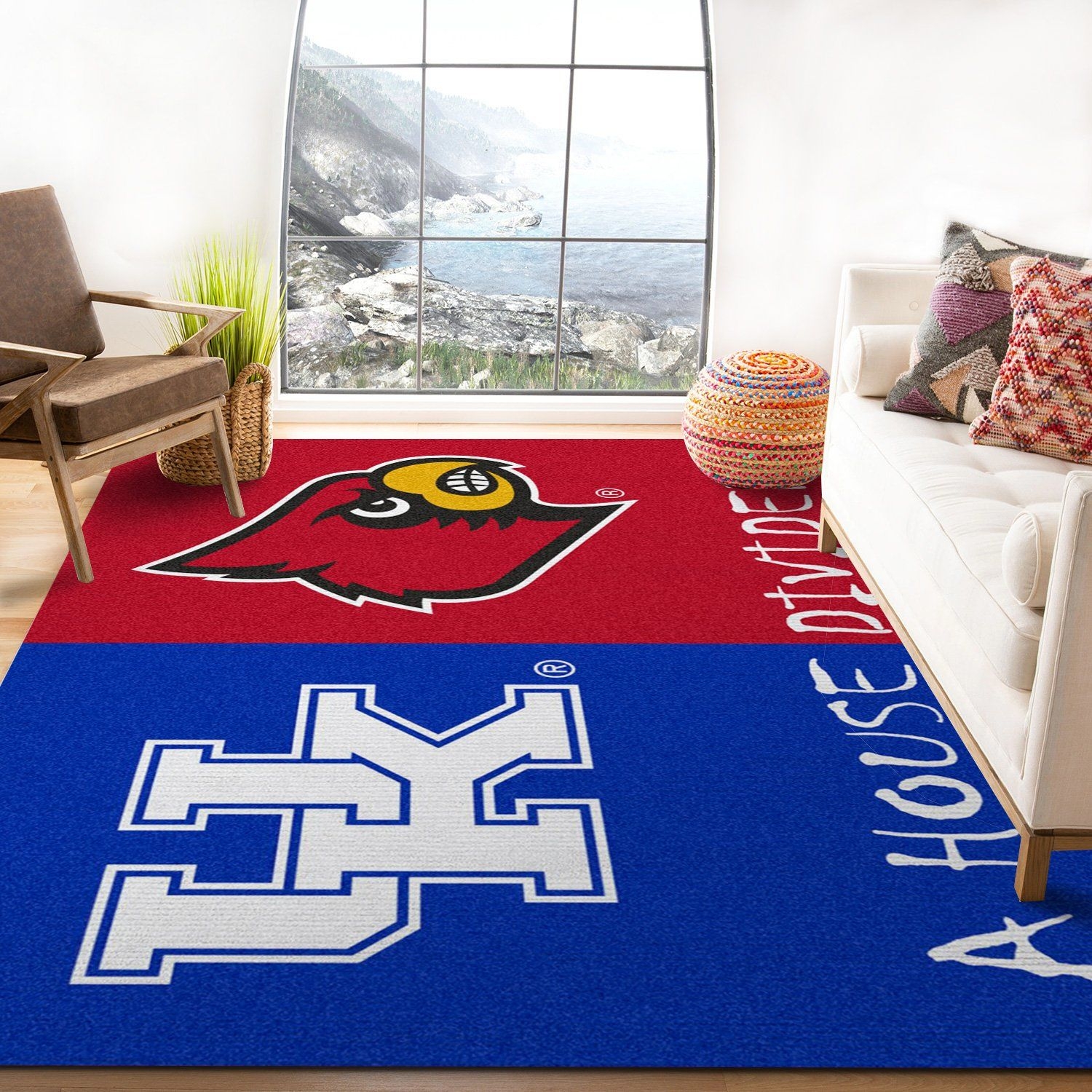 Kentucky Ft Louisville Ncaa Rug - Unique Anime Apparel for Fans