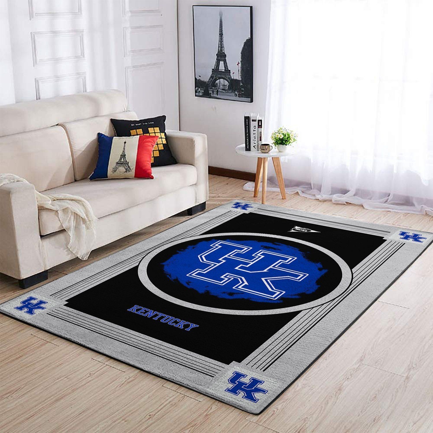 Kentucky Wildcats Living Room Area Rug - Unique Anime Apparel for Fans