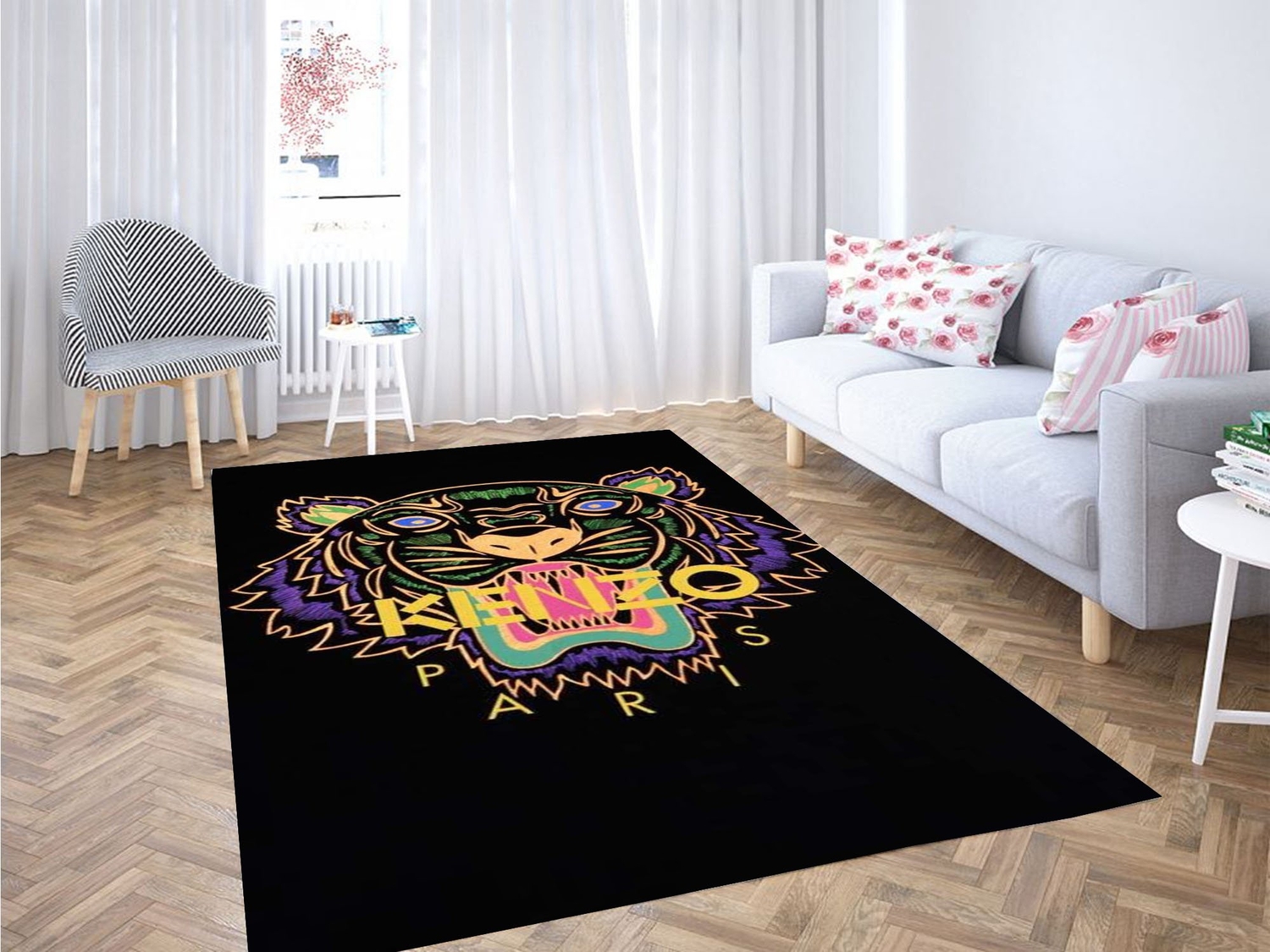 Kenzo Carpet Rug - Unique Anime Apparel for Fans
