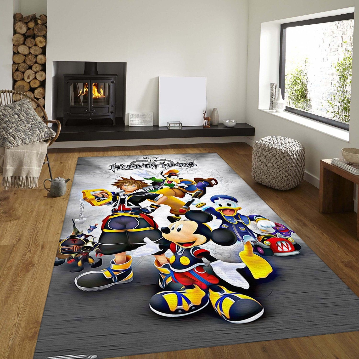 Kingdom Hearts 2 Rug - Unique Anime Apparel for Fans