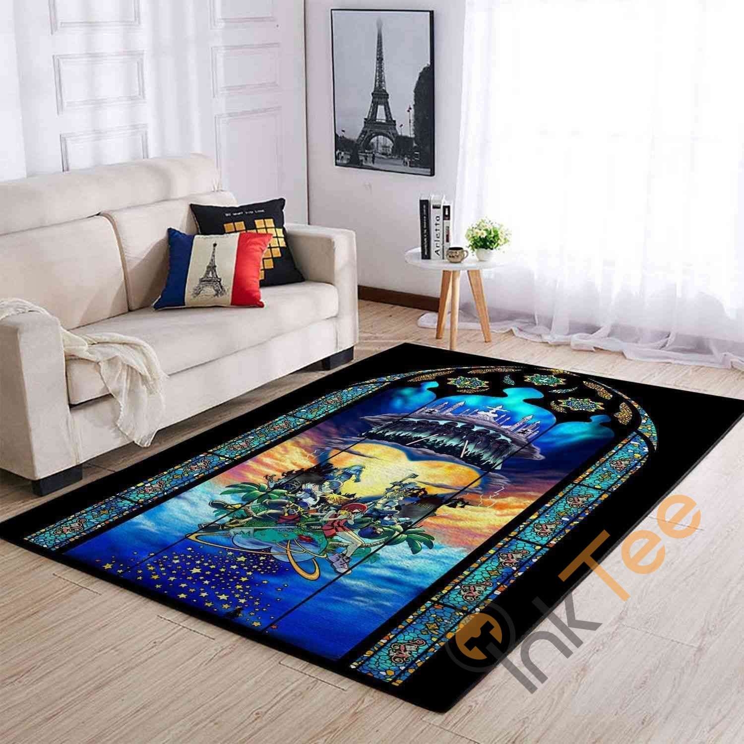 Kingdom Hearts Area Rug - Unique Anime Apparel for Fans