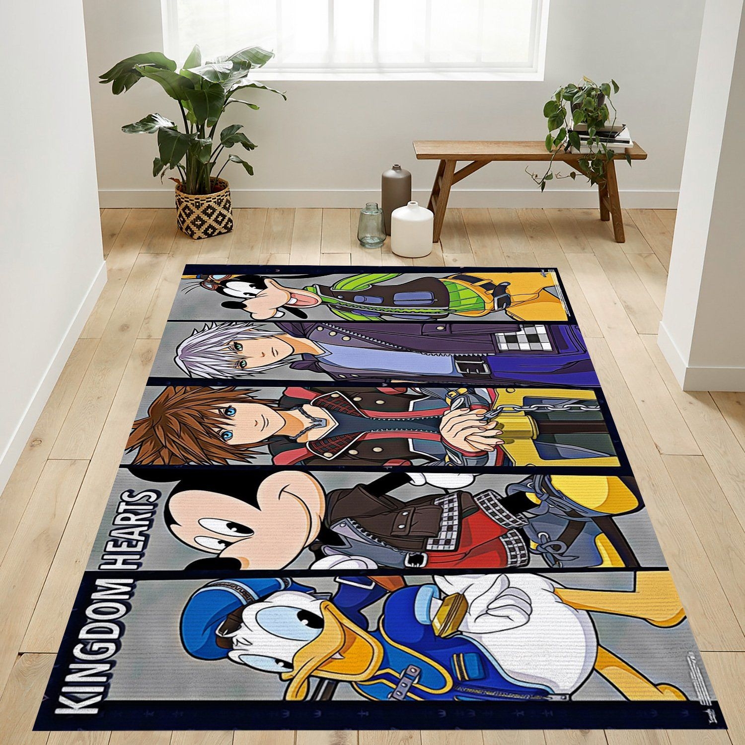 Kingdom Hearts Rug - Unique Anime Apparel for Fans