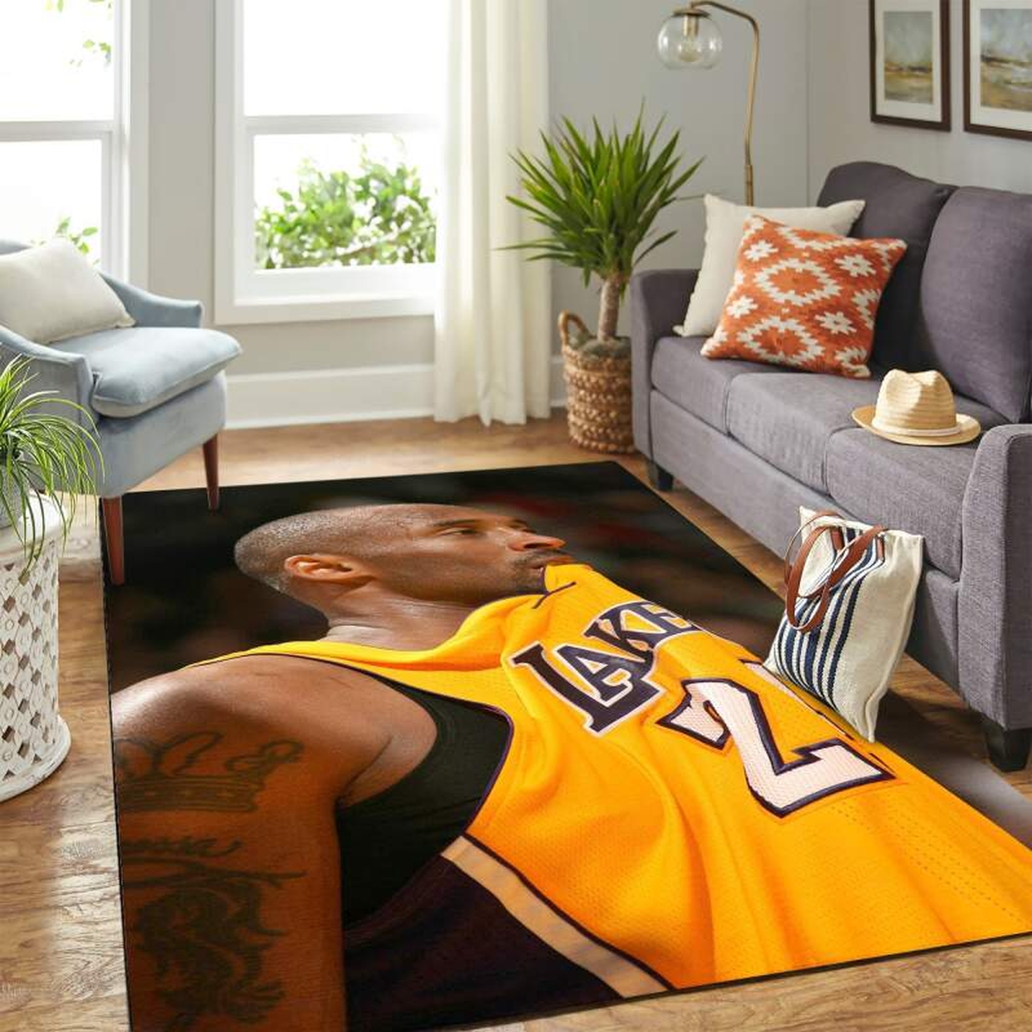 Kobe Carpet Floor Area Rug - Unique Anime Apparel for Fans