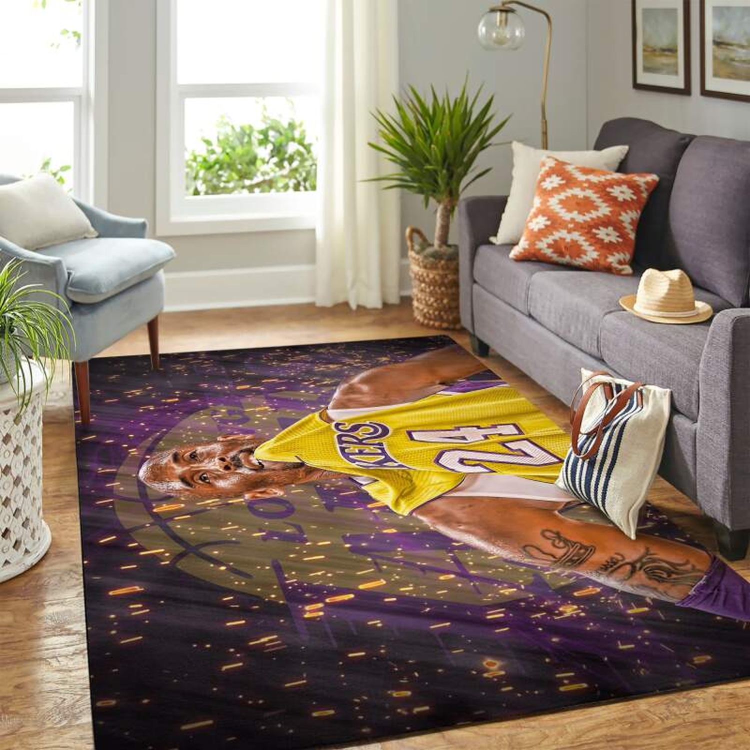 Kobe Legend Art Carpet Floor Area Rug - Unique Anime Apparel for Fans