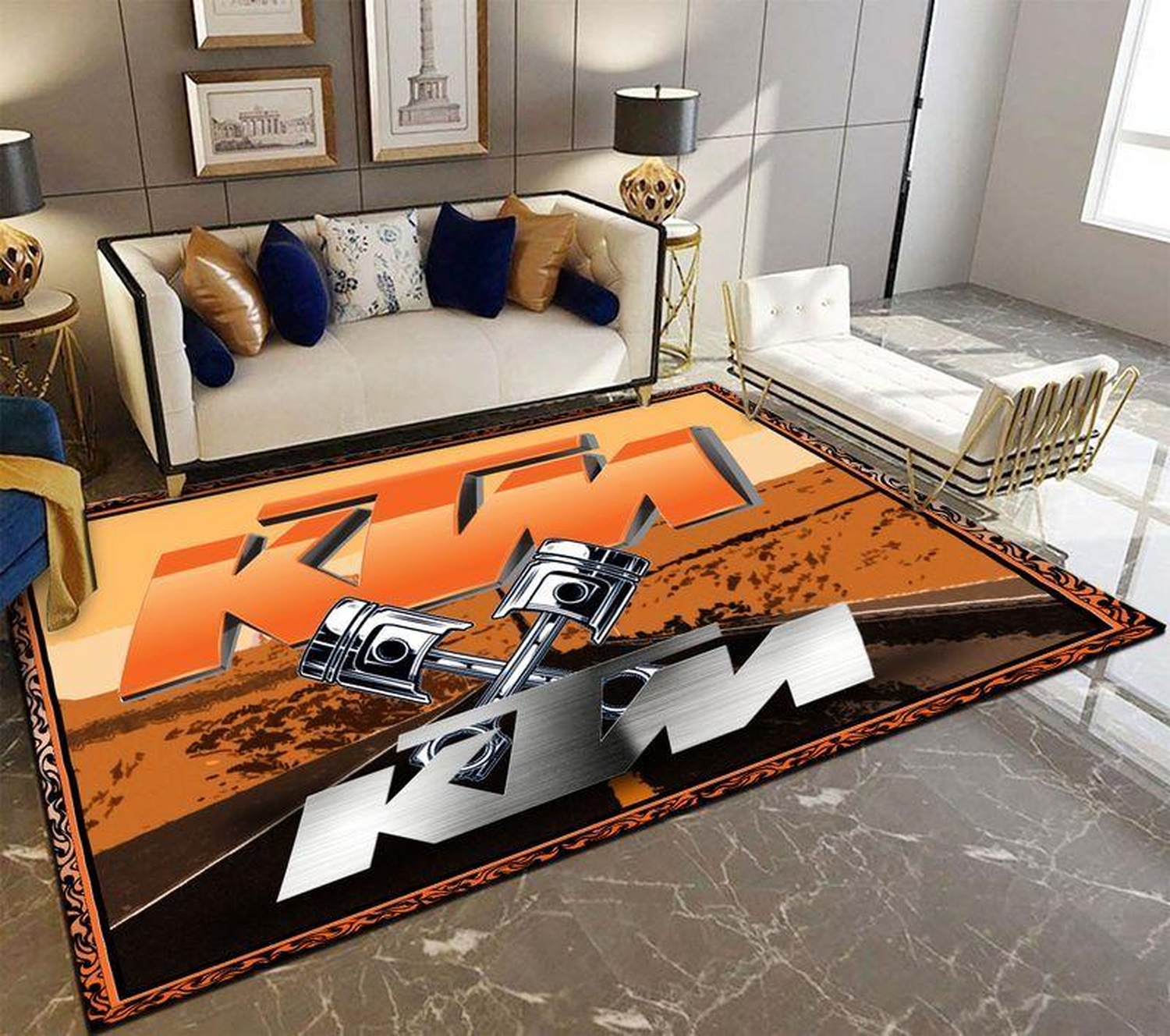 Ktm Rug - Unique Anime Apparel for Fans