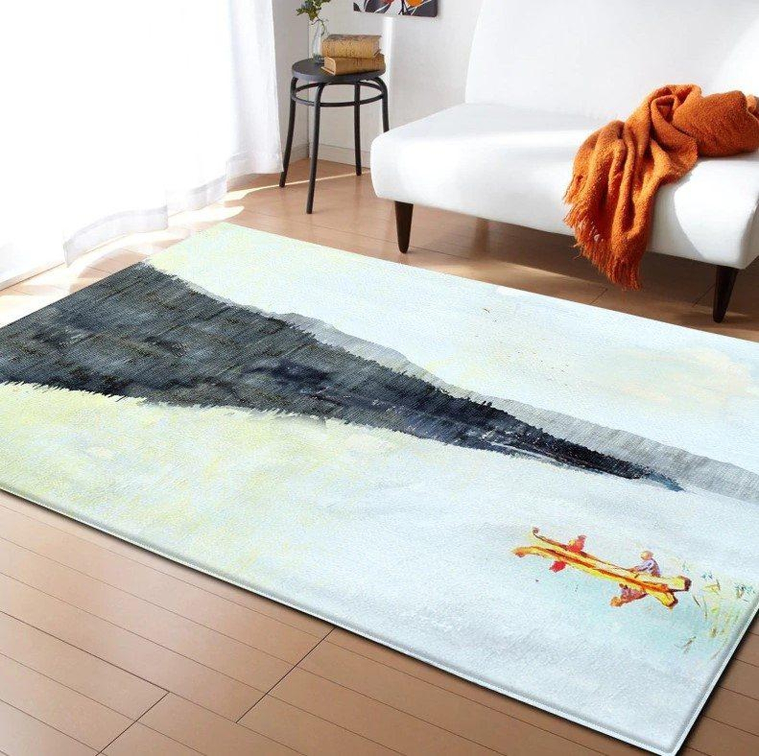 Landscape Rug - Unique Anime Apparel for Fans