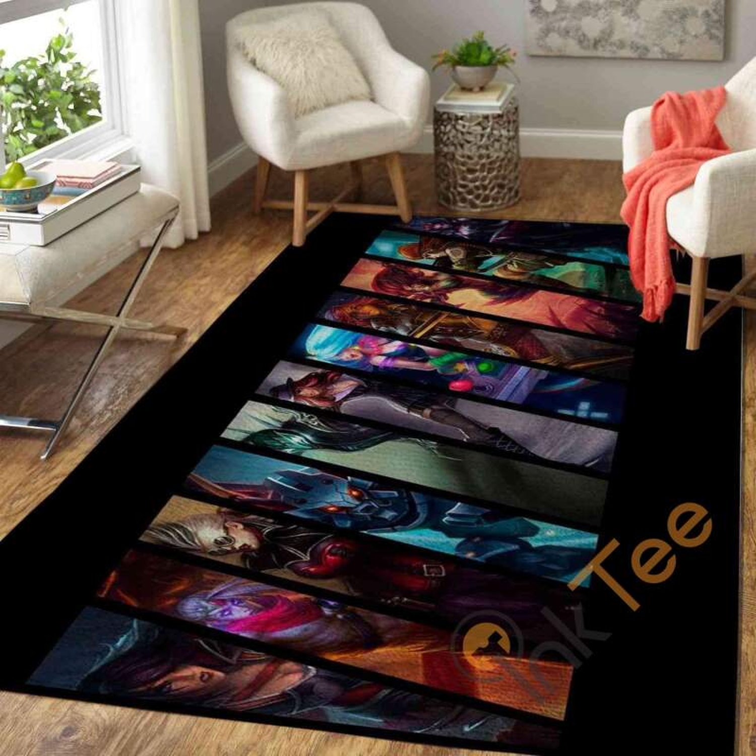 league Of Legends Lol Area Rug - Unique Anime Apparel for Fans