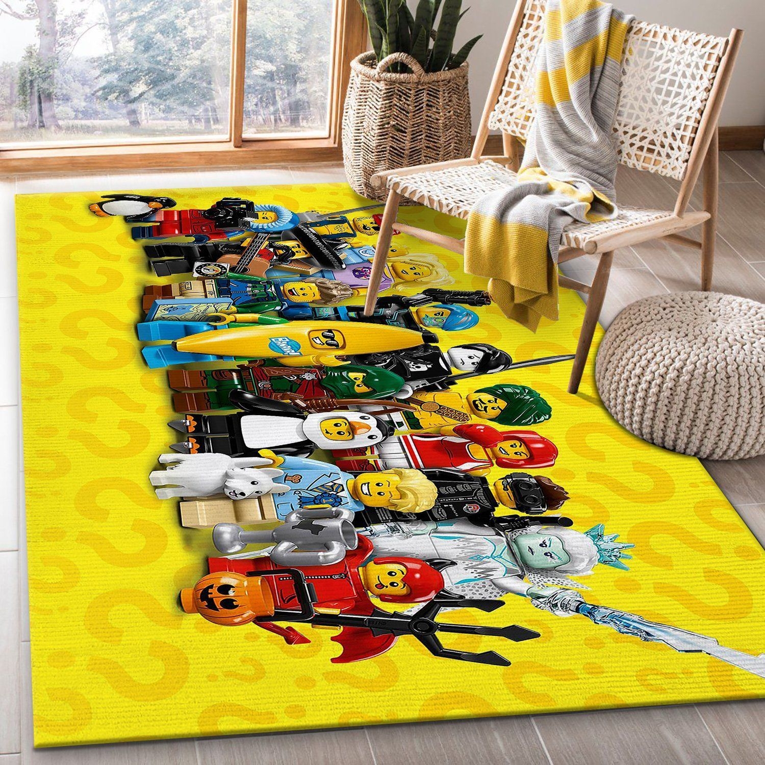 Lego Movies Rug - Unique Anime Apparel for Fans