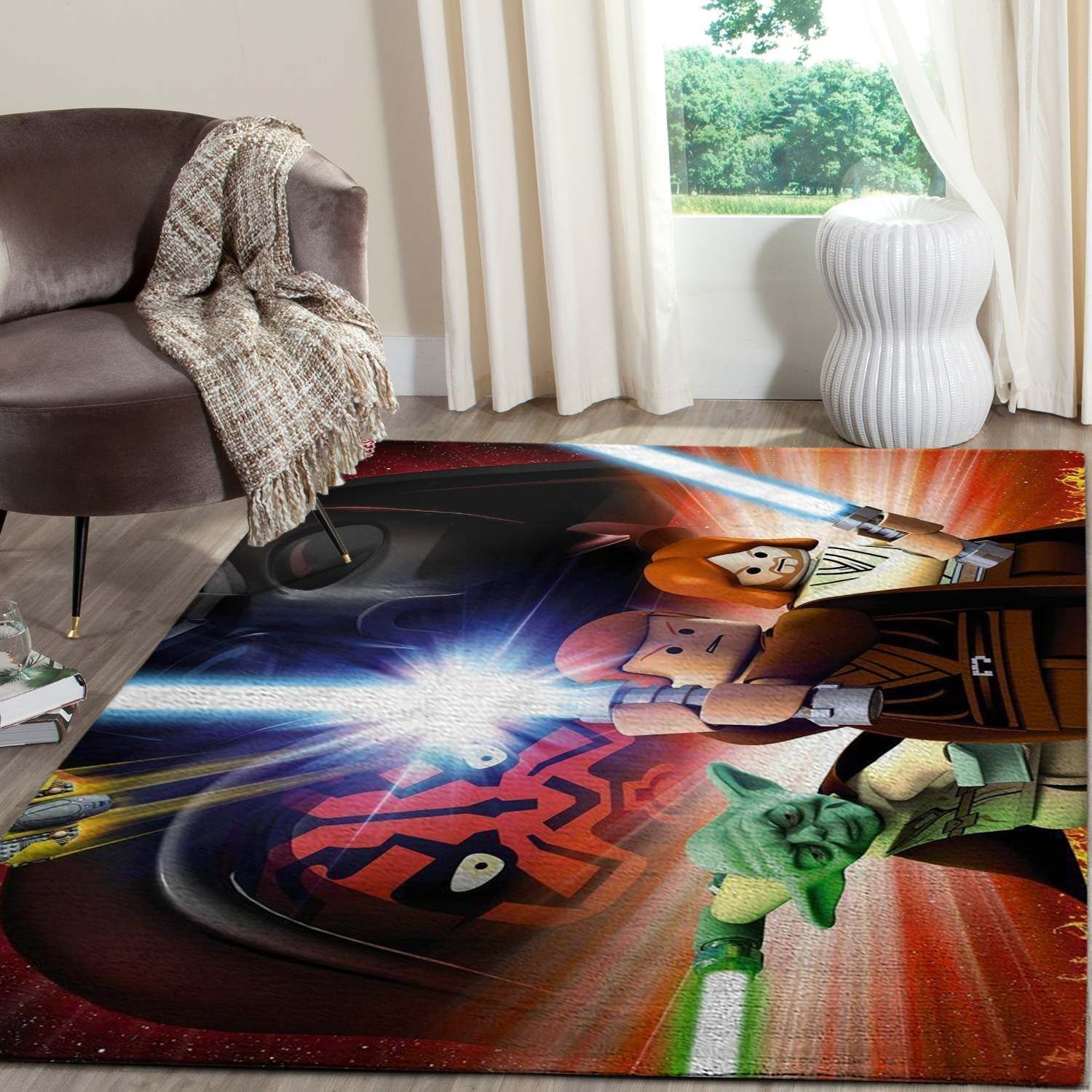 Lego Star Wars Rugs &#8211 Custom Size And Printing - Unique Anime Apparel for Fans