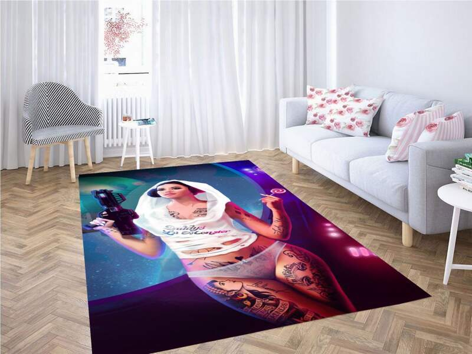 Leia Organa Carpet Rug - Unique Anime Apparel for Fans
