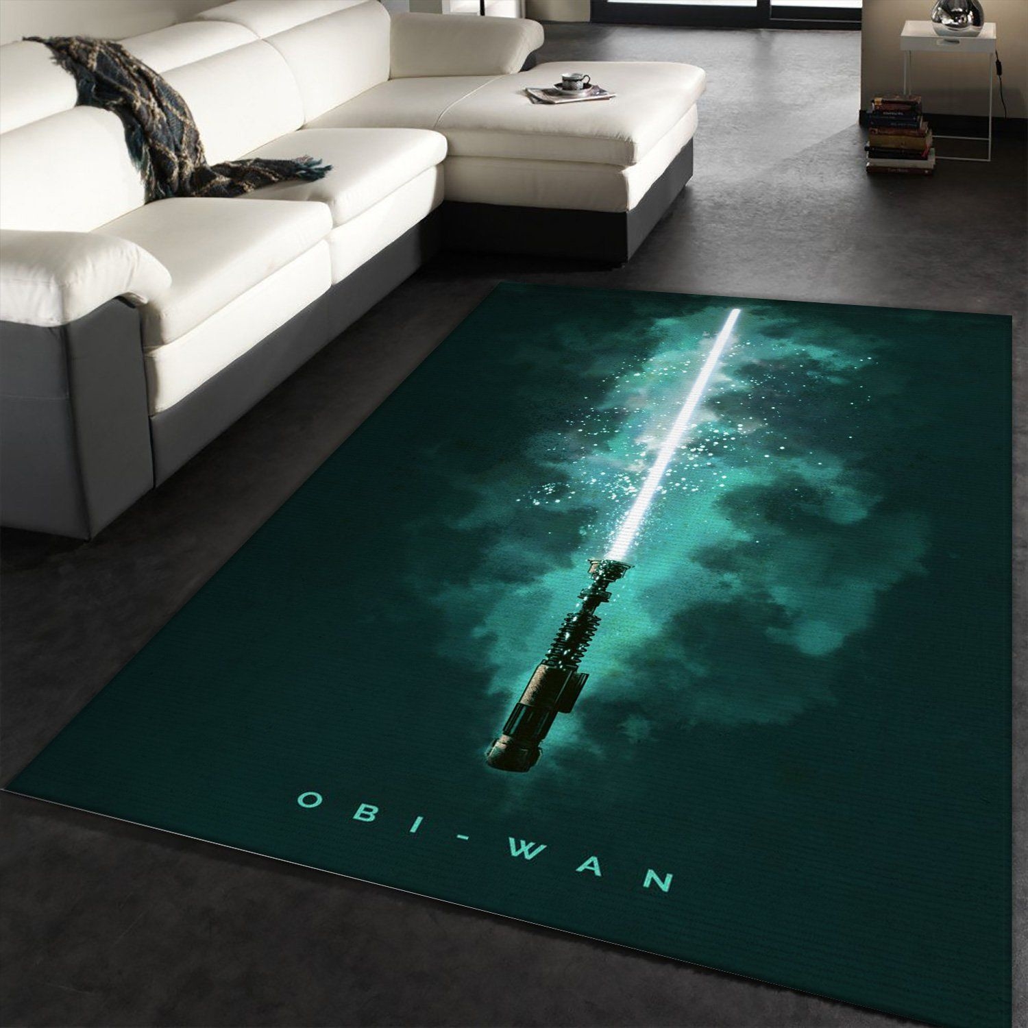 Lightsabers Obi-Wan Kenobi Star Wars Rug - Unique Anime Apparel for Fans