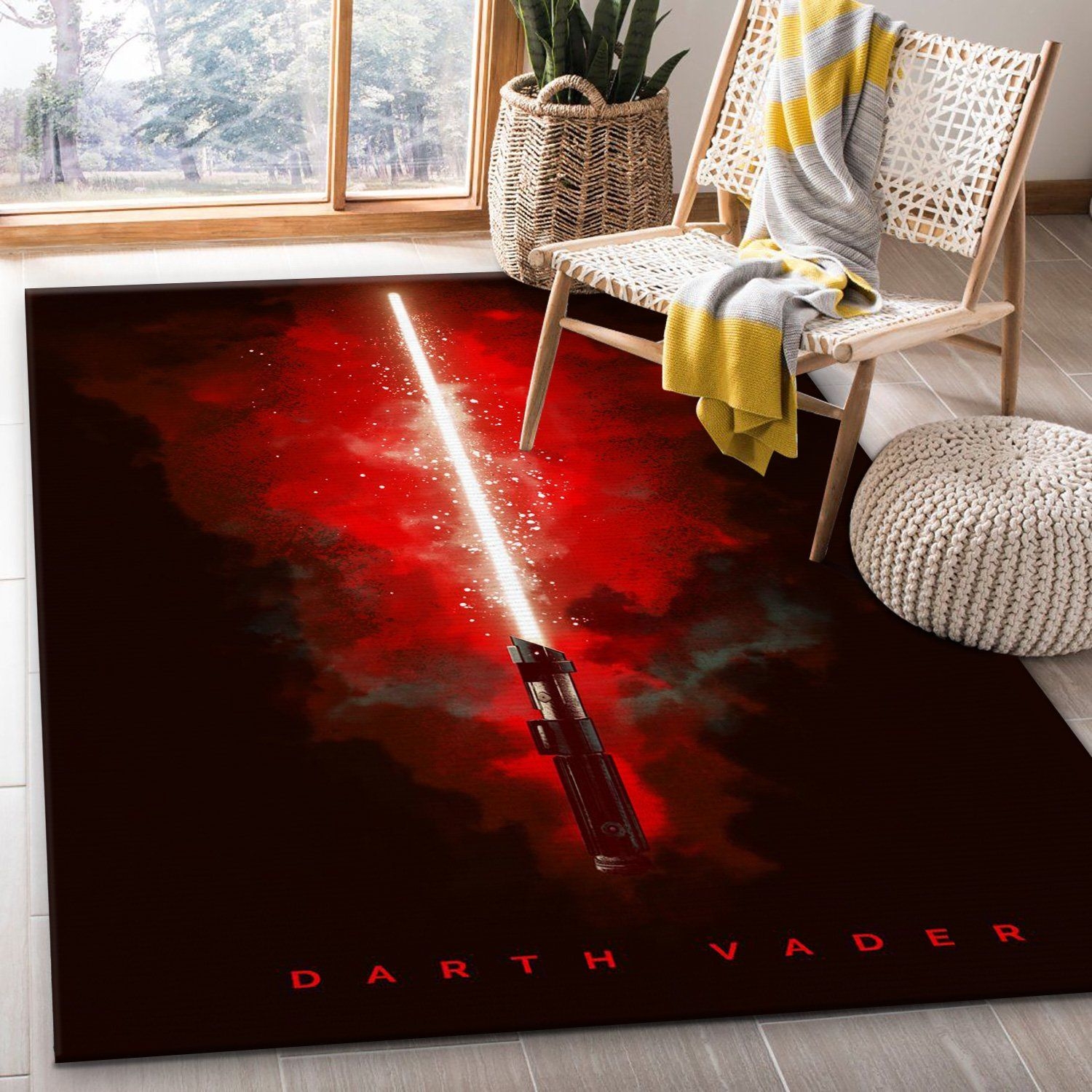 Lightsabers Revenge Of The Sith Star Wars Rug - Unique Anime Apparel for Fans