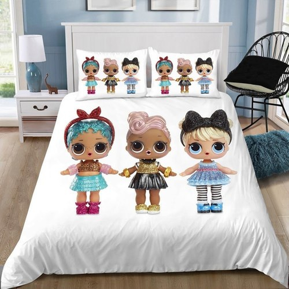Lol Surprise! Version 4 3d Duvet Cover Bedding Set - Unique Anime Apparel for Fans