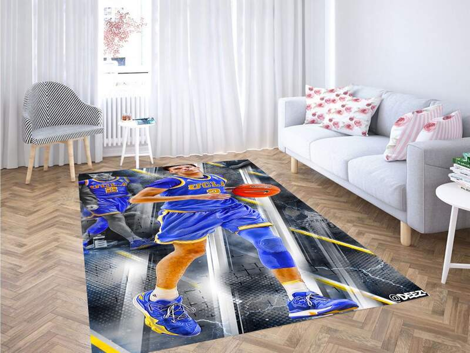 Lonzo Ball Carpet Rug - Unique Anime Apparel for Fans