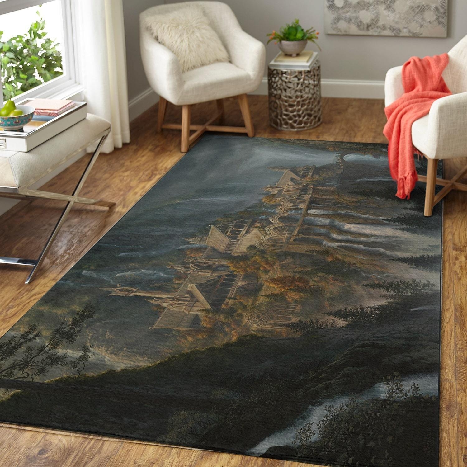 Lord Of The Rings Area Rug - Unique Anime Apparel for Fans