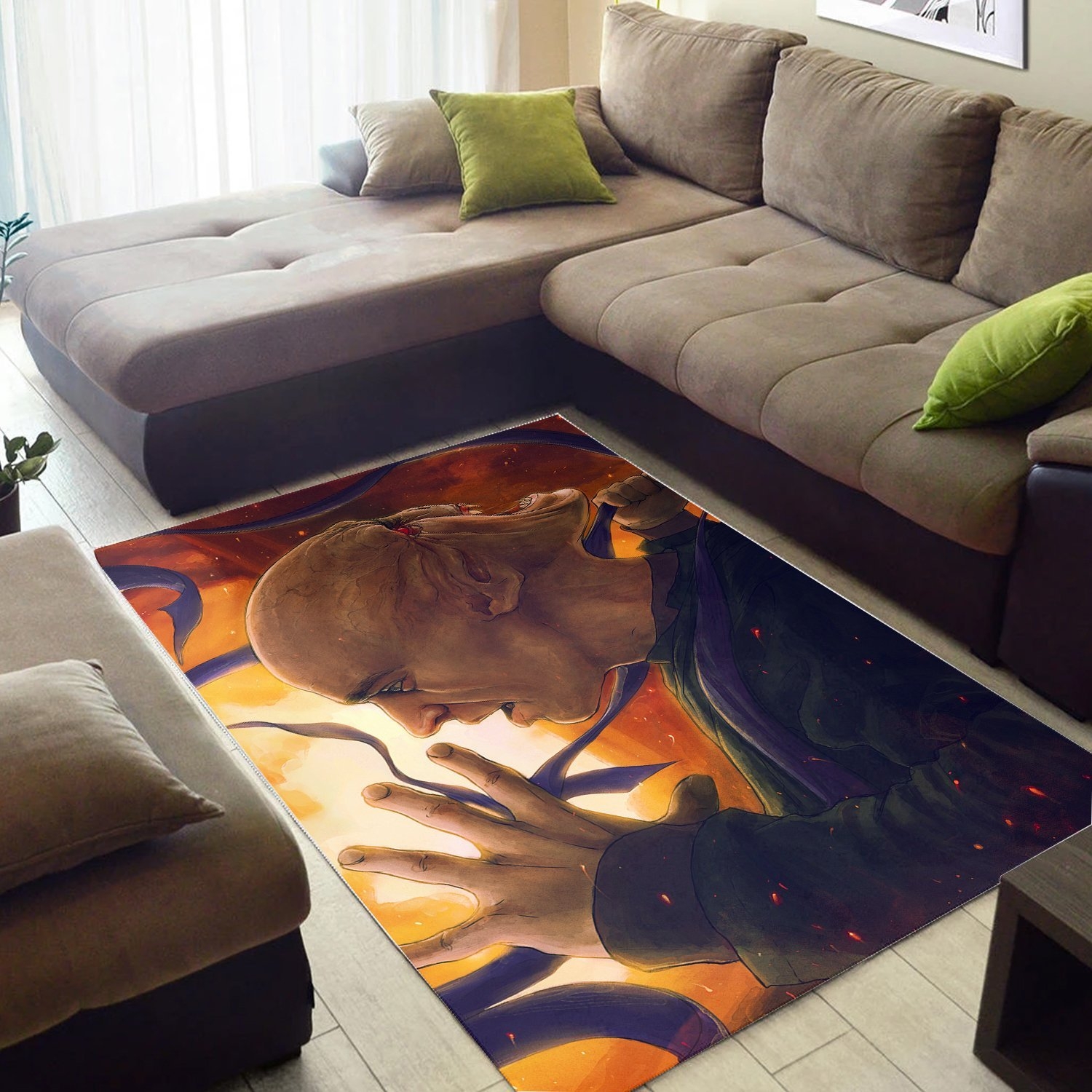 Lord Voldemort Rug - Unique Anime Apparel for Fans
