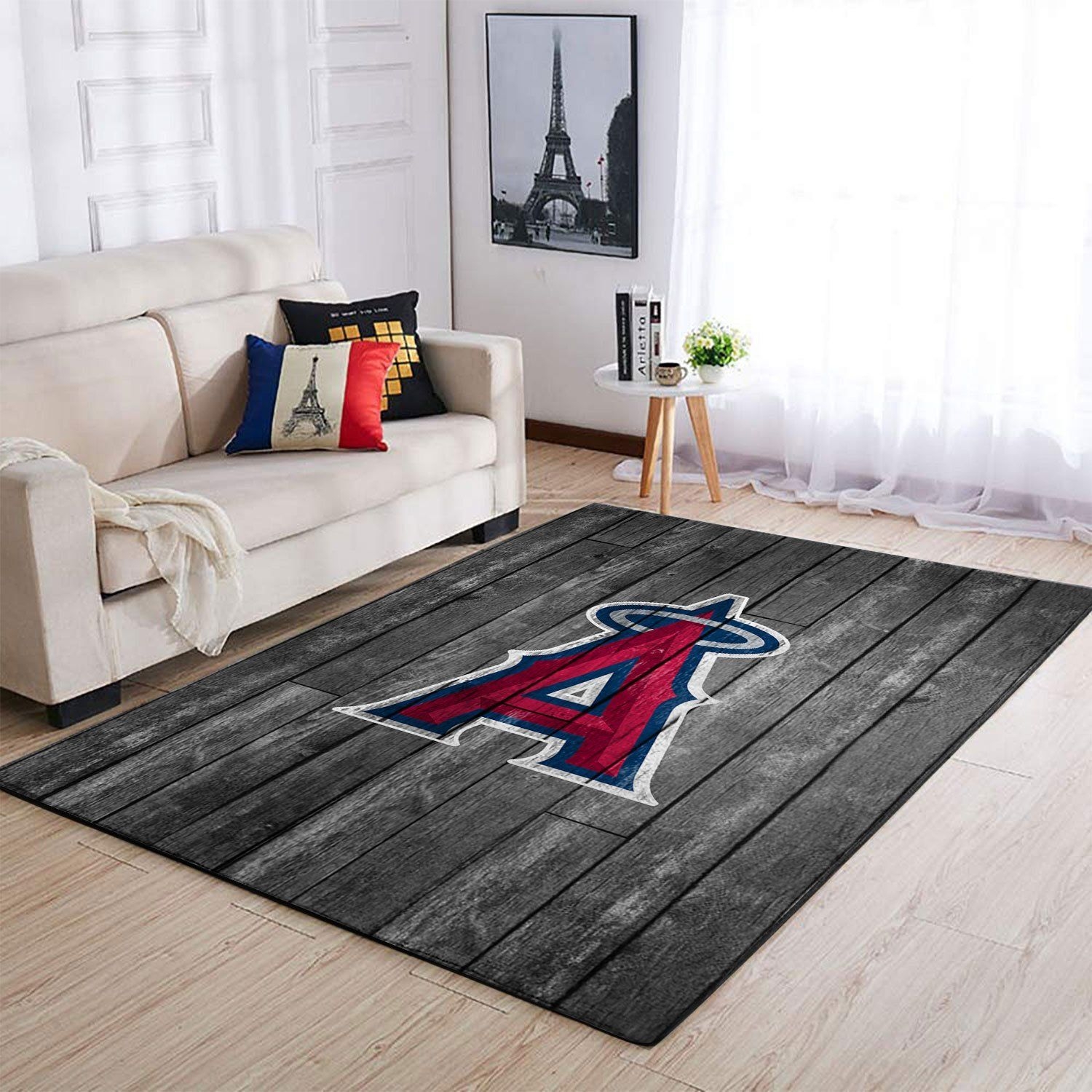 Los Angeles Angels Living Room Area Rug - Unique Anime Apparel for Fans