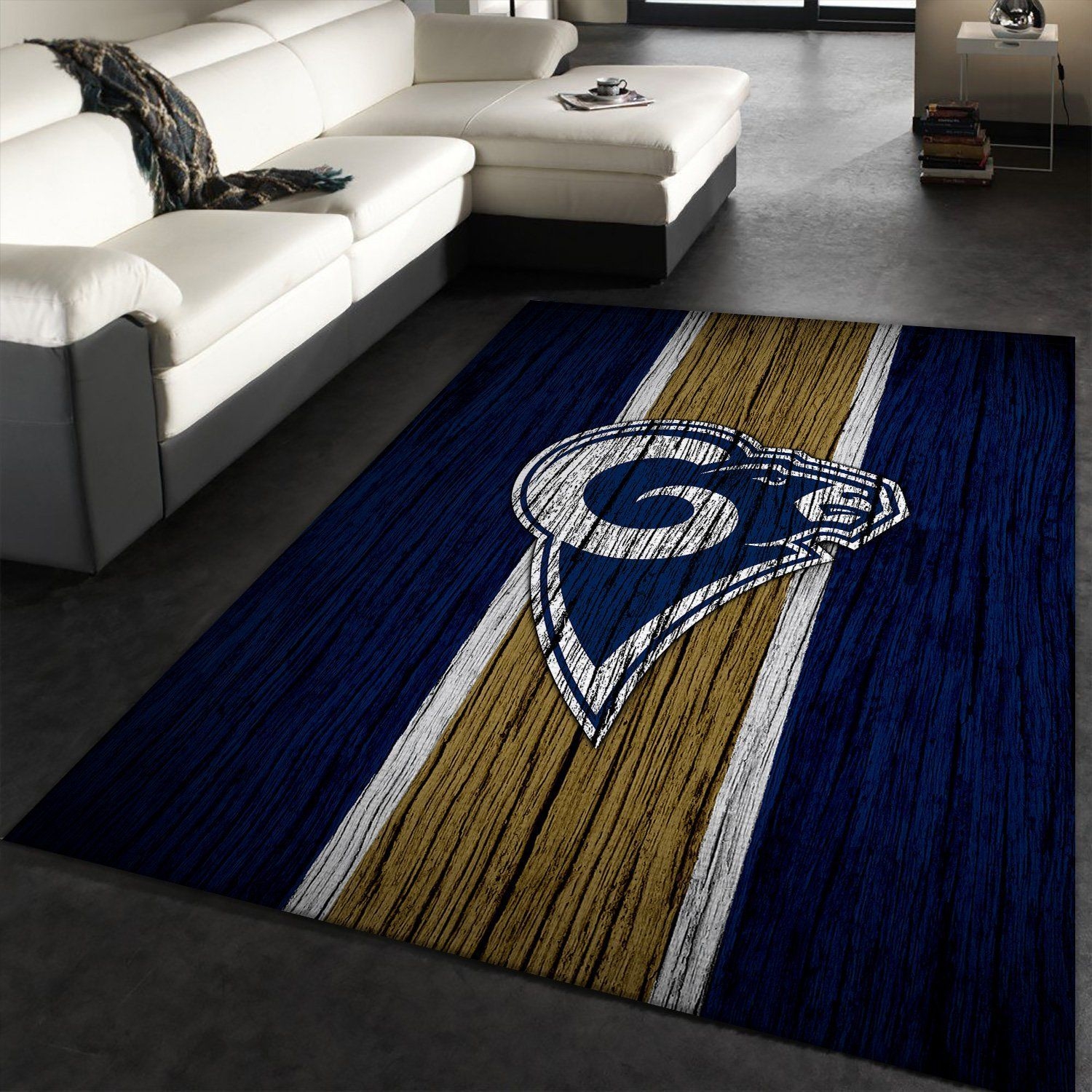 Los Angeles Rams NFL Rug - Unique Anime Apparel for Fans