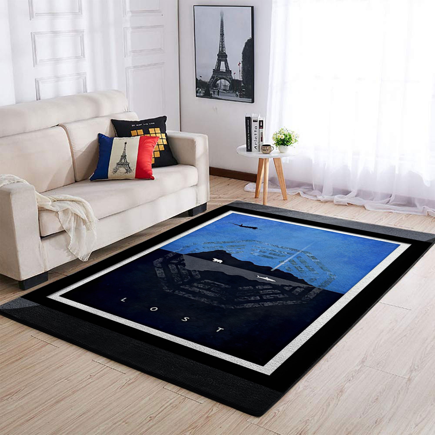 Lost Island Dharma Initiative Rug - Unique Anime Apparel for Fans