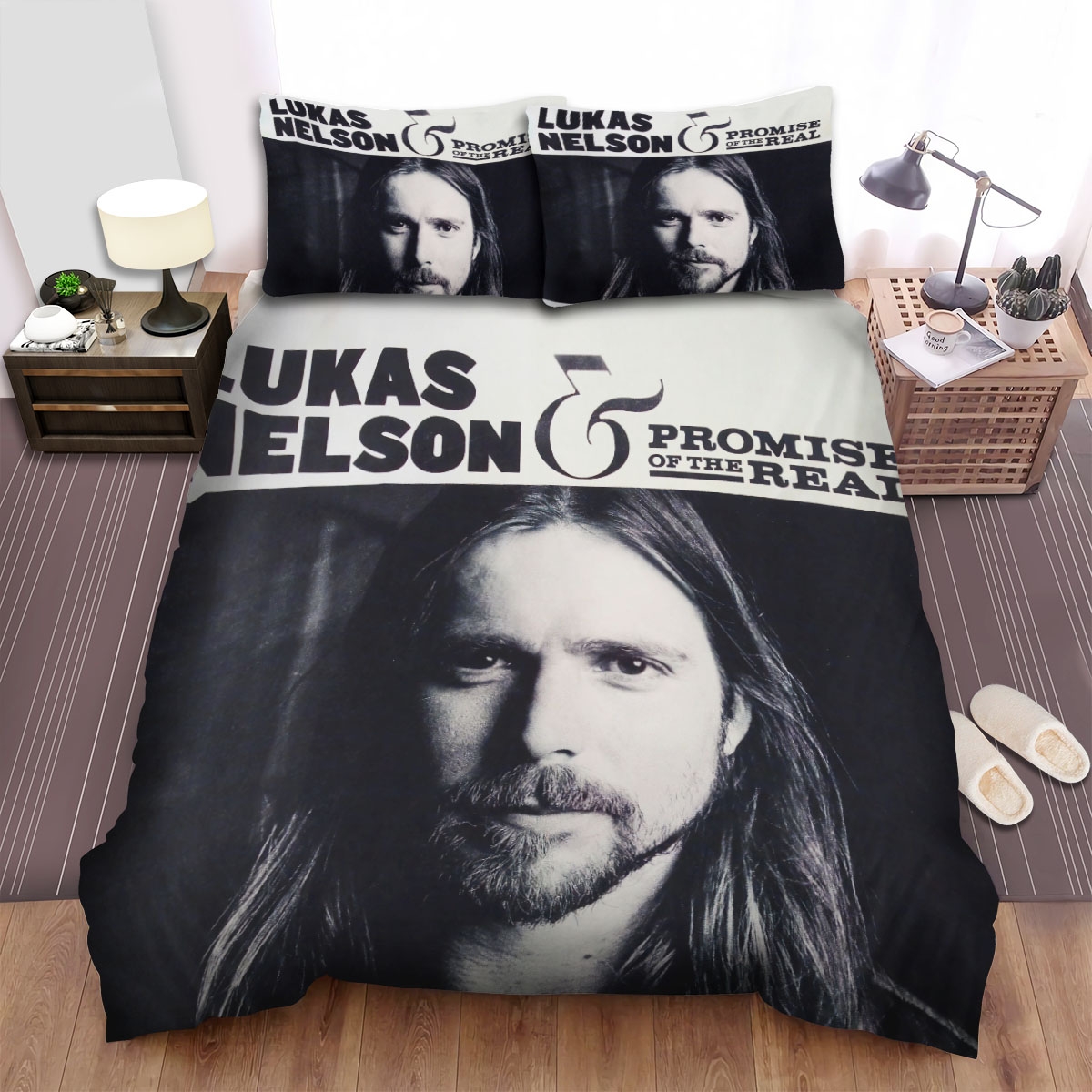 Lukas Nelson And The Promise Of The Real Bed Sheets Spread Duvet Cover Bedding Set - Unique Anime Apparel for Fans