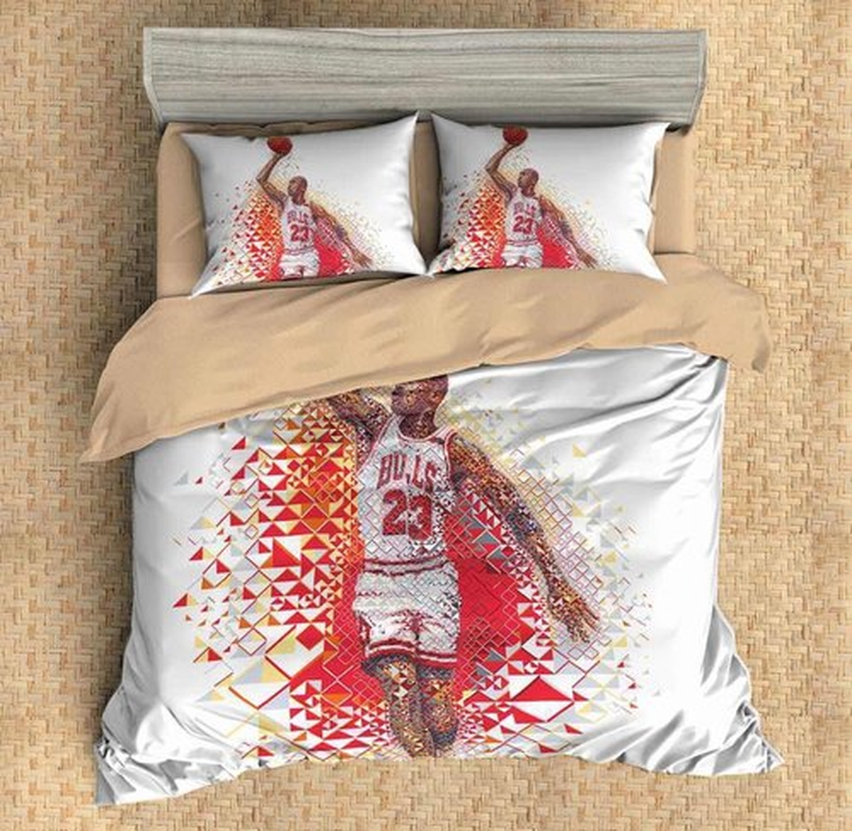Michael Jordan 3d Duvet Cover Bedding Set - Unique Anime Apparel for Fans