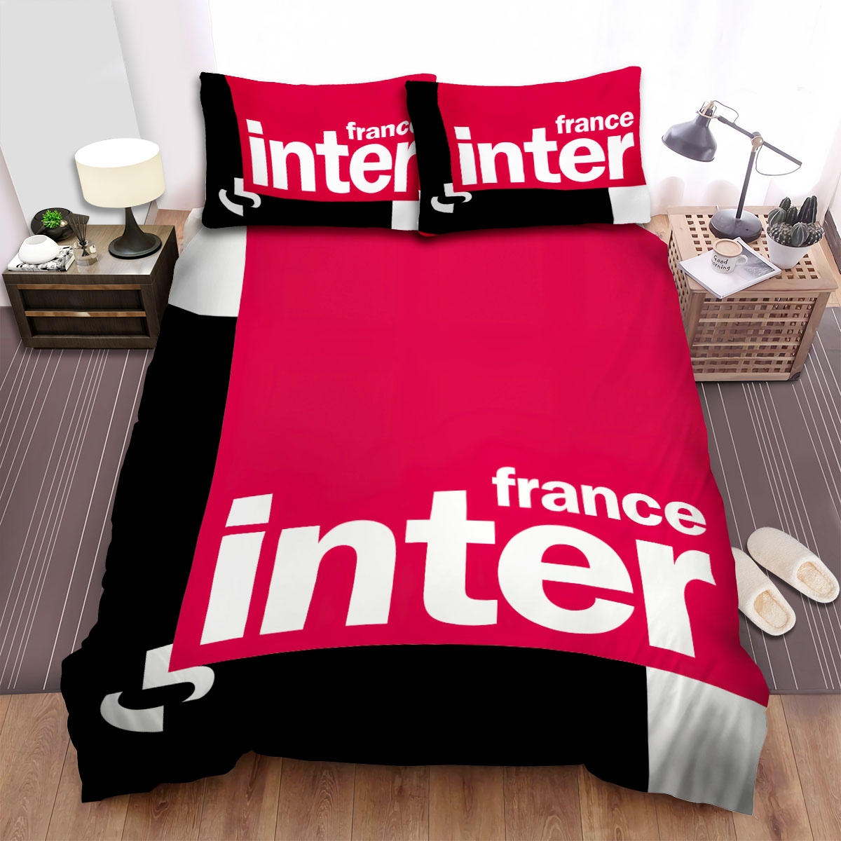 Music Archive Band France Inter Bed Sheets Spread Duvet Cover Bedding Set - Unique Anime Apparel for Fans