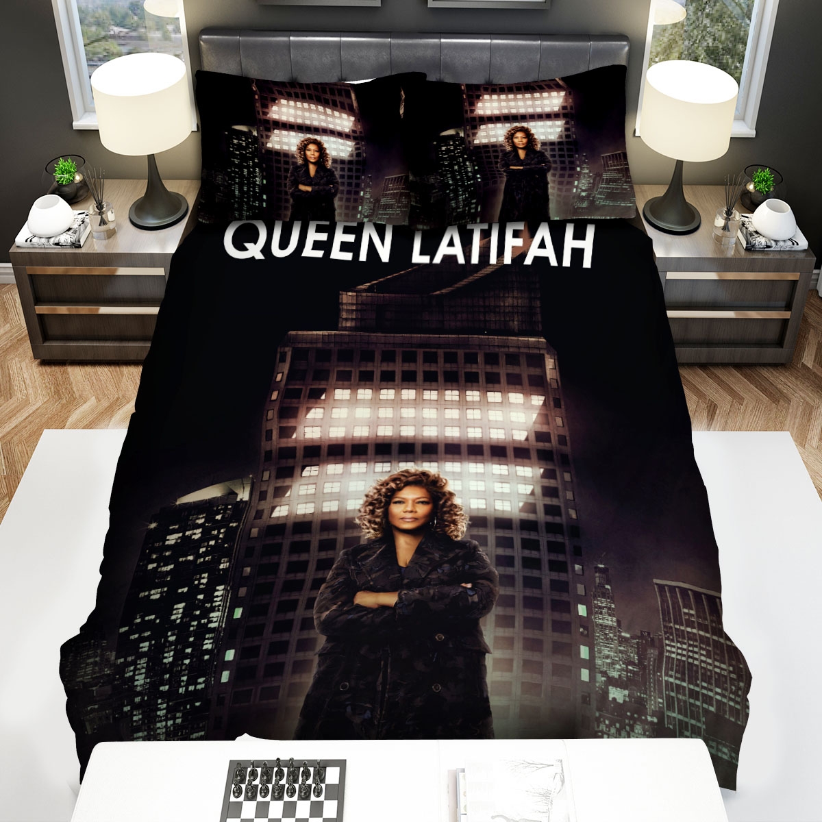 Queen Latifah The Equalizer Bed Sheets Spread Duvet Cover Bedding Set - Unique Anime Apparel for Fans