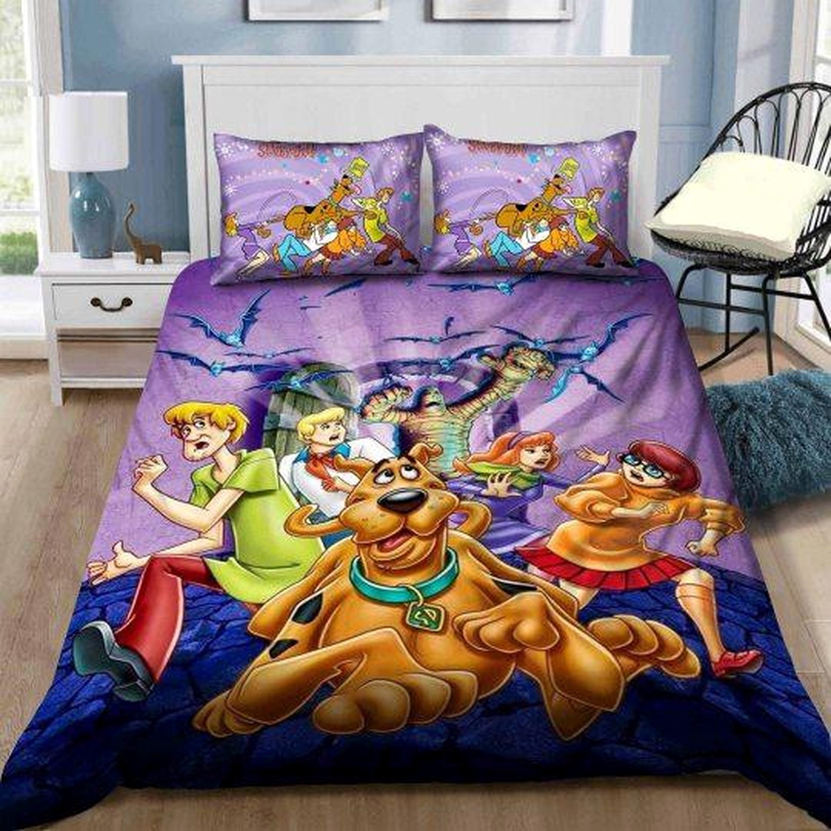 Scooby Doo Customize Duvet Cover Bedding Set - Unique Anime Apparel for Fans