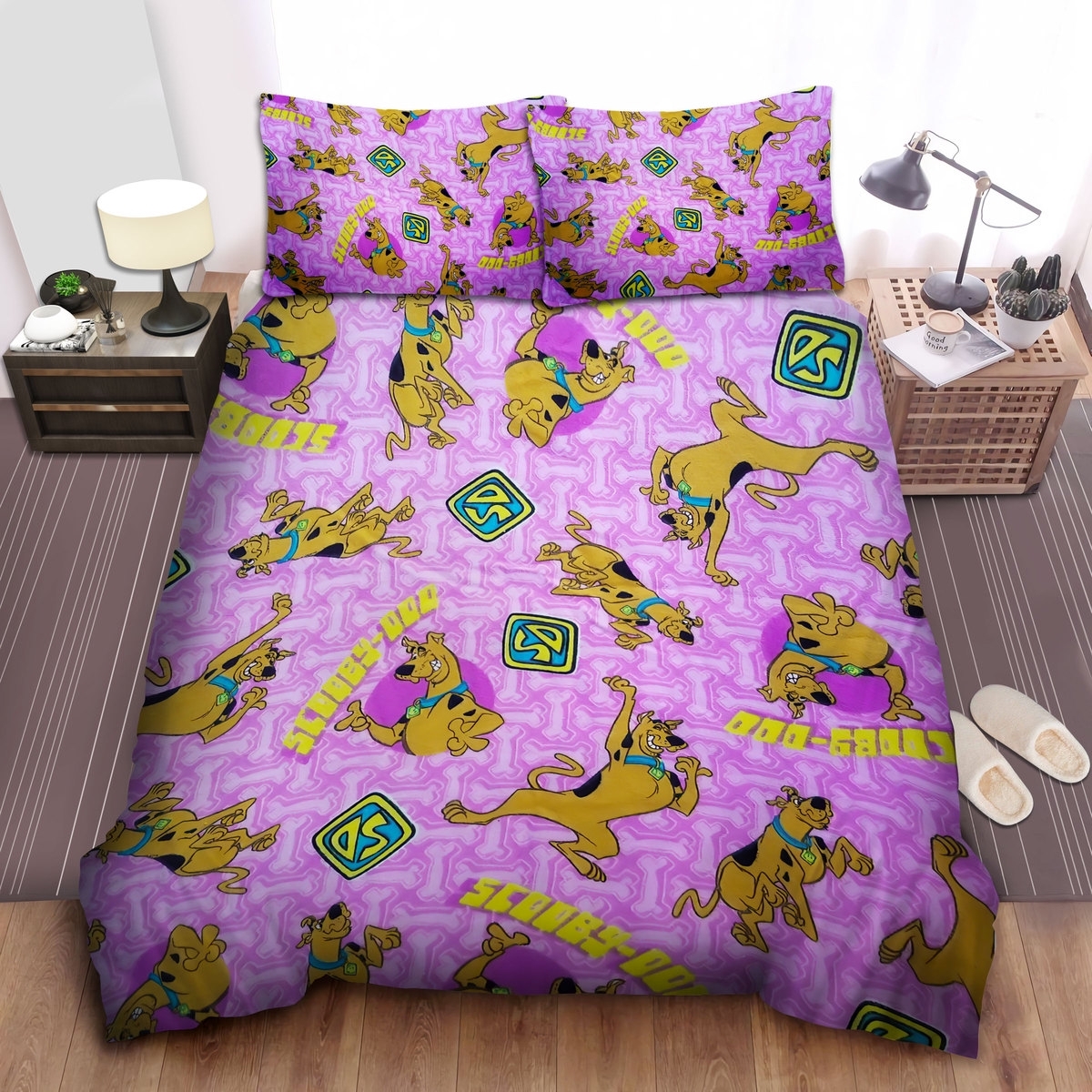 Scooby Doo Movies Sd Emotions Bed Sheets Spread Duvet Cover Bedding Settomb - Unique Anime Apparel for Fans