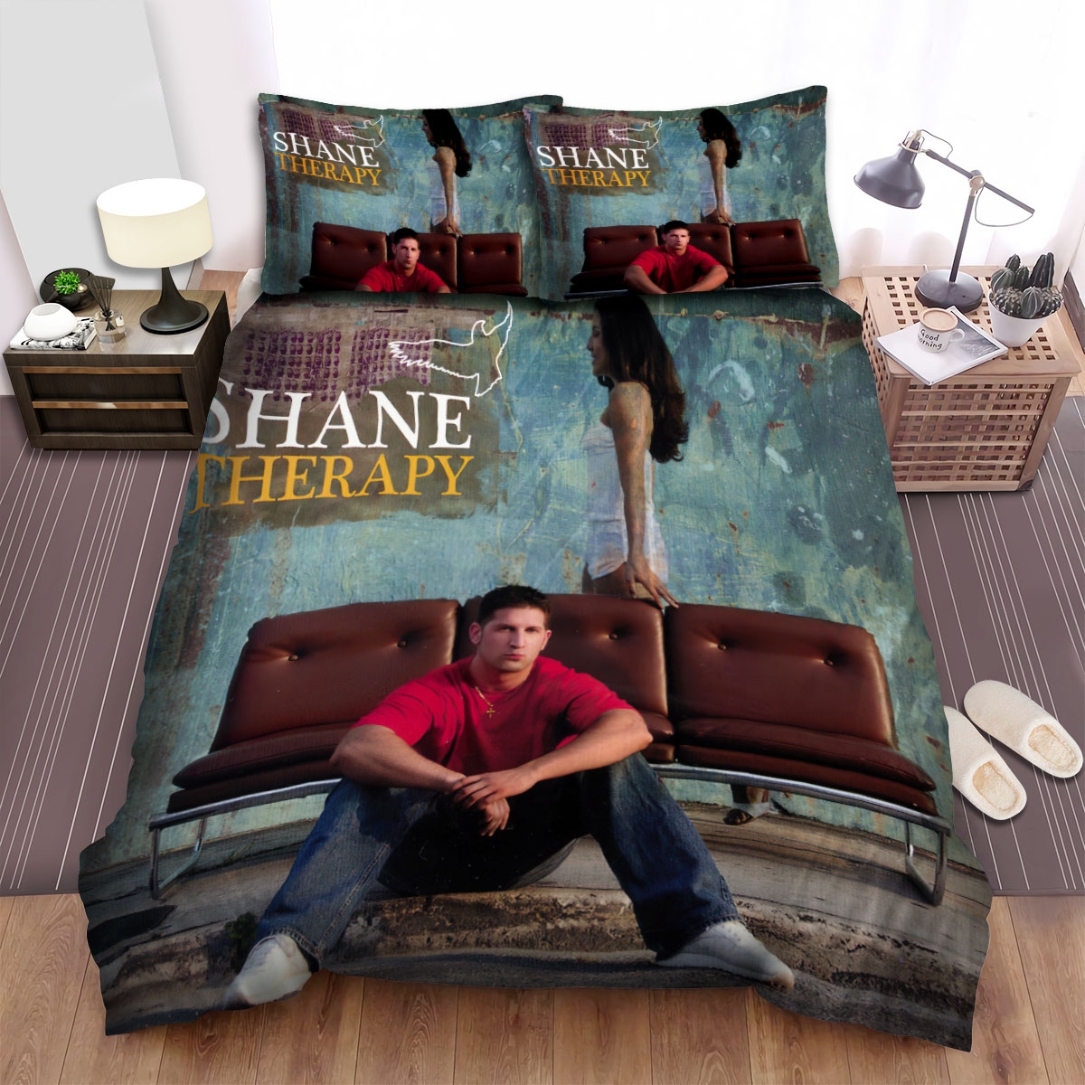 Shane & Shane Band Shane Therapy Bed Sheets Spread Duvet Cover Bedding Set - Unique Anime Apparel for Fans