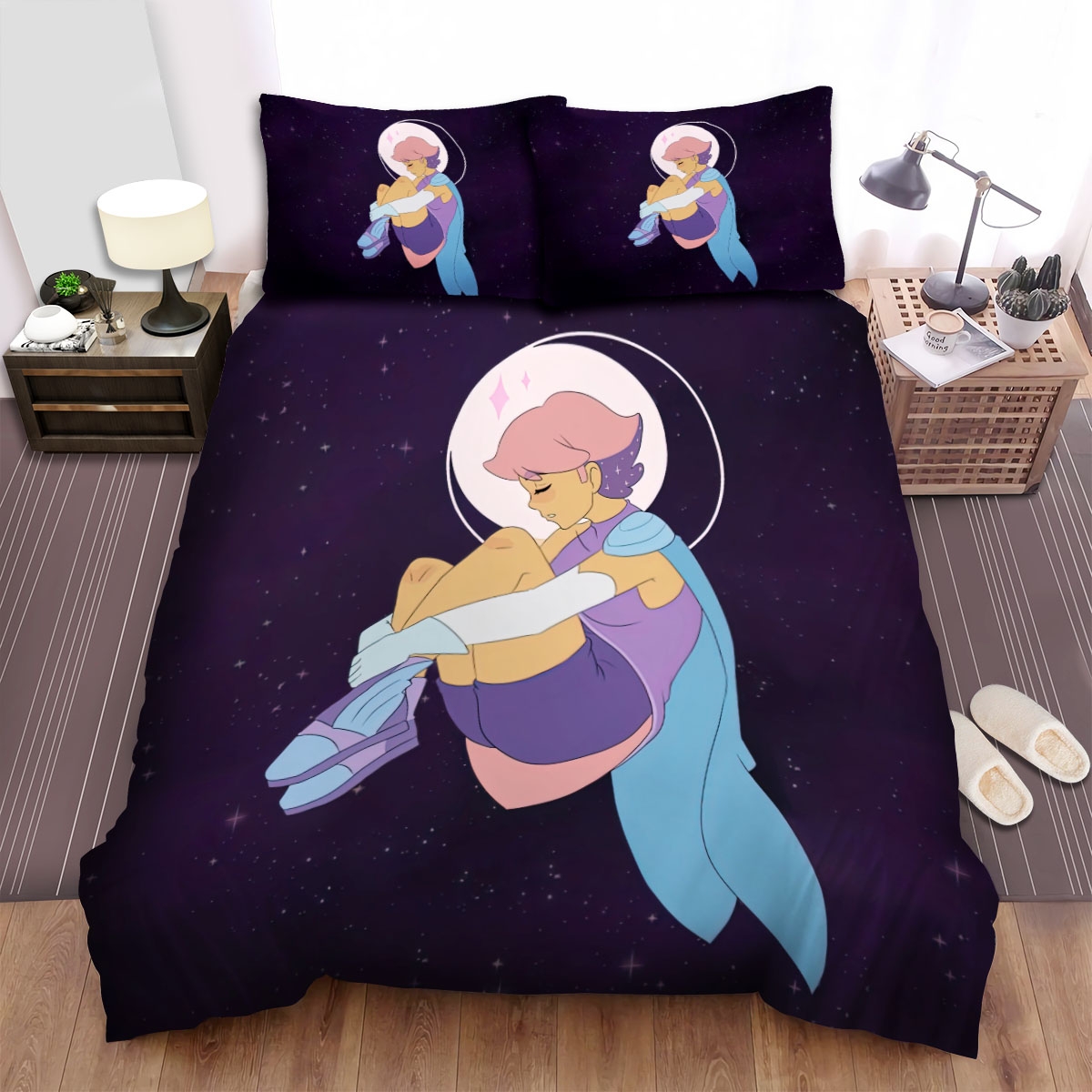 She-Ra And The Princesses Of Power (2018-2020) Movie Illustration 2 Bed Sheets Spread Duvet Cover Bedding Set - Unique Anime Apparel for Fans