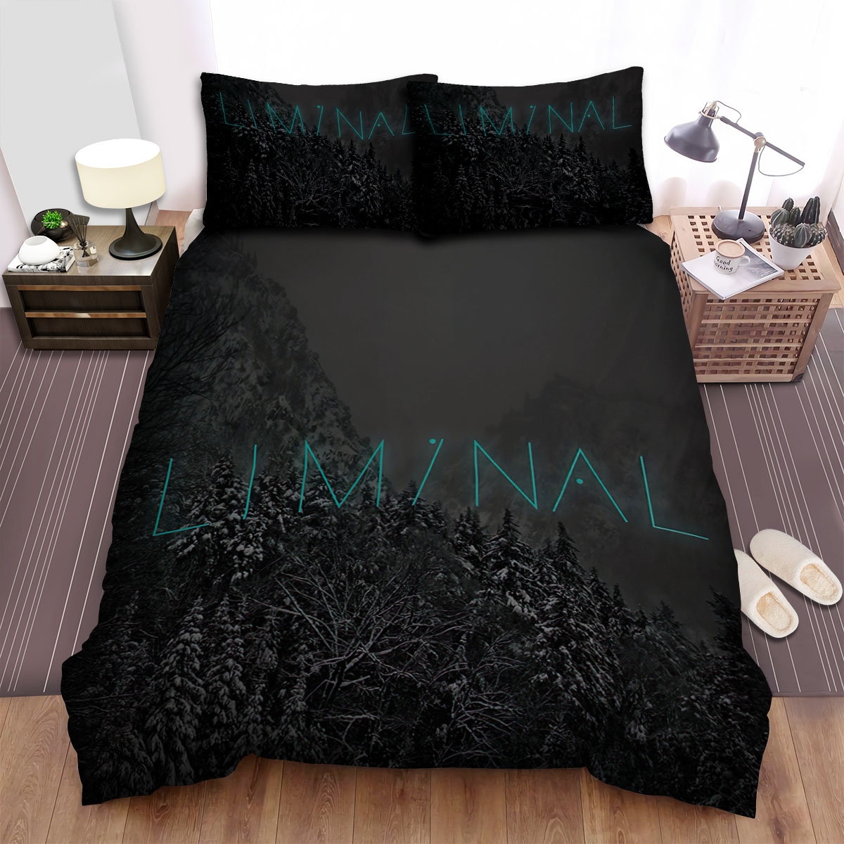 Sigur R's Band Forest Bed Sheets Spread Duvet Cover Bedding Set - Unique Anime Apparel for Fans