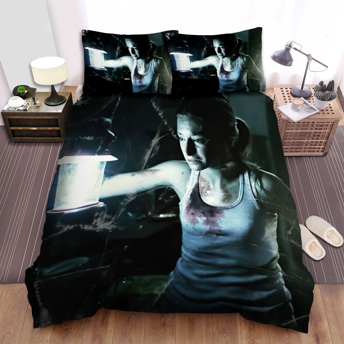Silent House (2011) Movie Real Fear In Real Time Cover Bed Sheets Spread Duvet Cover Bedding Set - Unique Anime Apparel for Fans