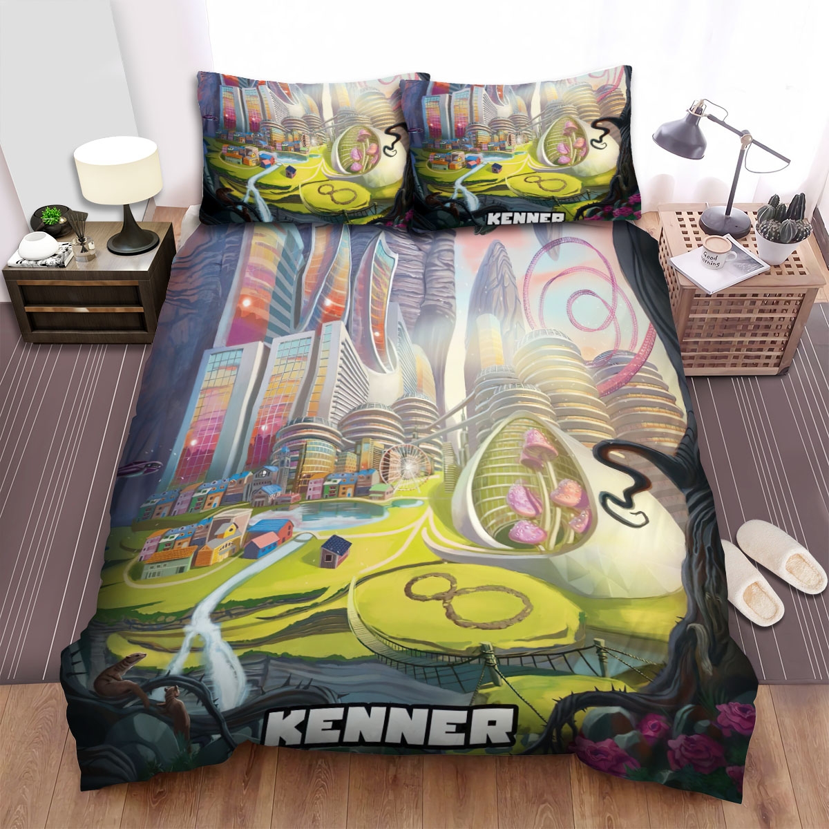 Snarky Puppy Photo Art Kenner Bed Sheets Spread Duvet Cover Bedding Set - Unique Anime Apparel for Fans