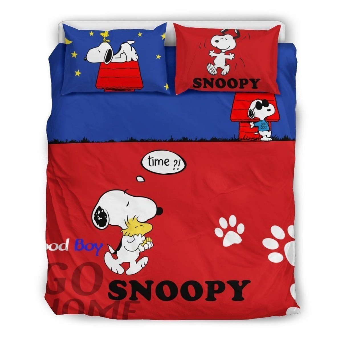 Snoopy Bedding Set 6 - Unique Anime Apparel for Fans