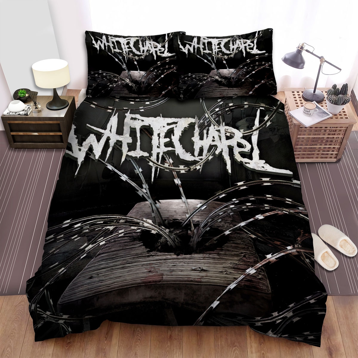 Somatic Defilement Whitechapel Bed Sheets Spread Duvet Cover Bedding Set - Unique Anime Apparel for Fans