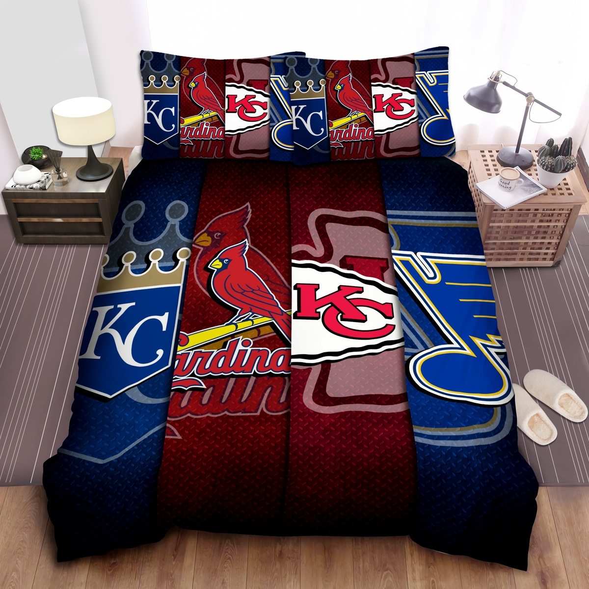 Sports Missouri Sport Teams Bed Sheet Spread Comforter Duvet Cover Bedding Set - Unique Anime Apparel for Fans