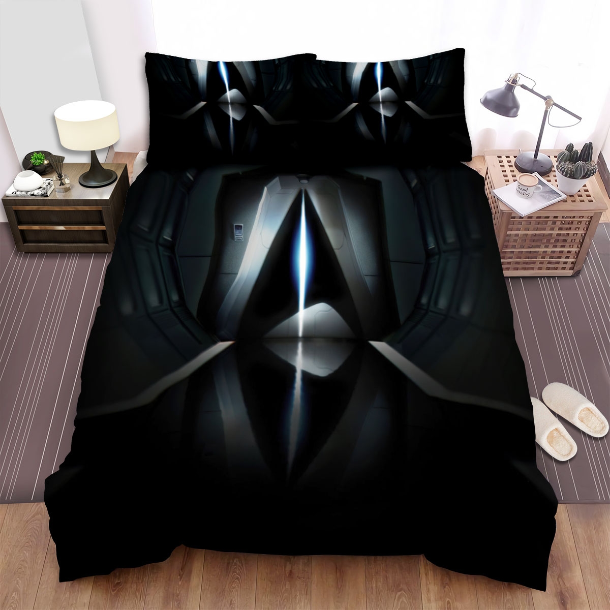 Star Trek Art Model Bed Sheets Spread Duvet Cover Bedding Set - Unique Anime Apparel for Fans