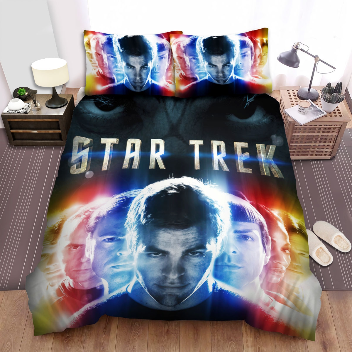 Star Trek Into Darkness Their Adventure Is Just Beginning Bed Sheets Spread Duvet Cover Bedding Set - Unique Anime Apparel for Fans