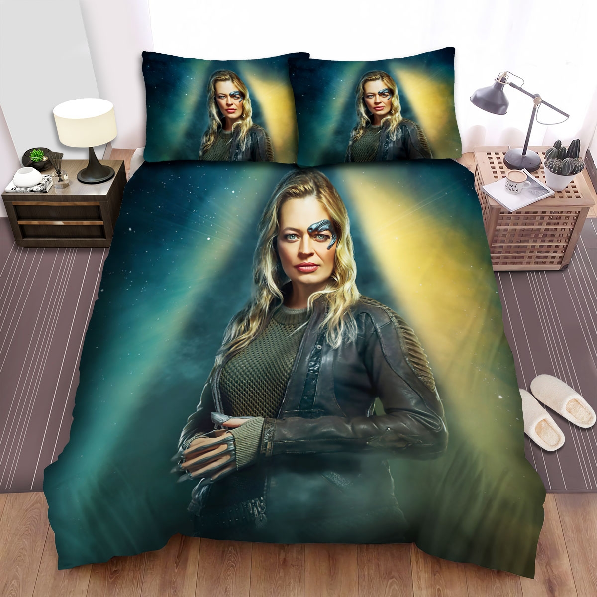 Star Trek Picard (2020) Movie S01 Spy Poster Bed Sheets Spread Duvet Cover Bedding Set - Unique Anime Apparel for Fans