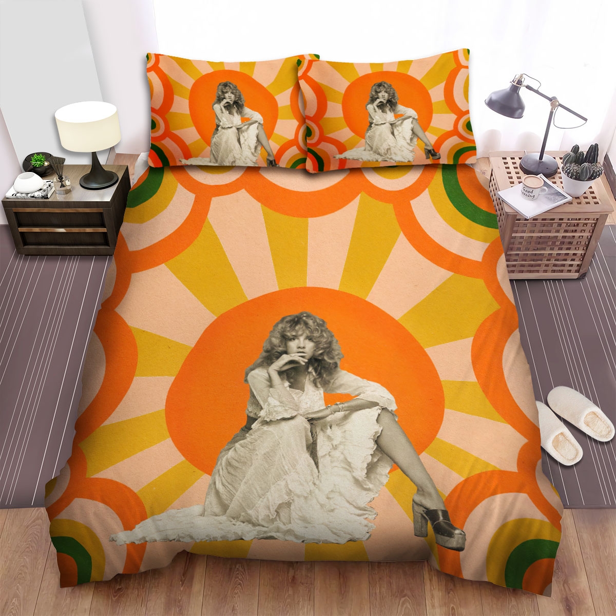 Stevie Nicks Bed Sheets Spread Duvet Cover Bedding Set - Unique Anime Apparel for Fans