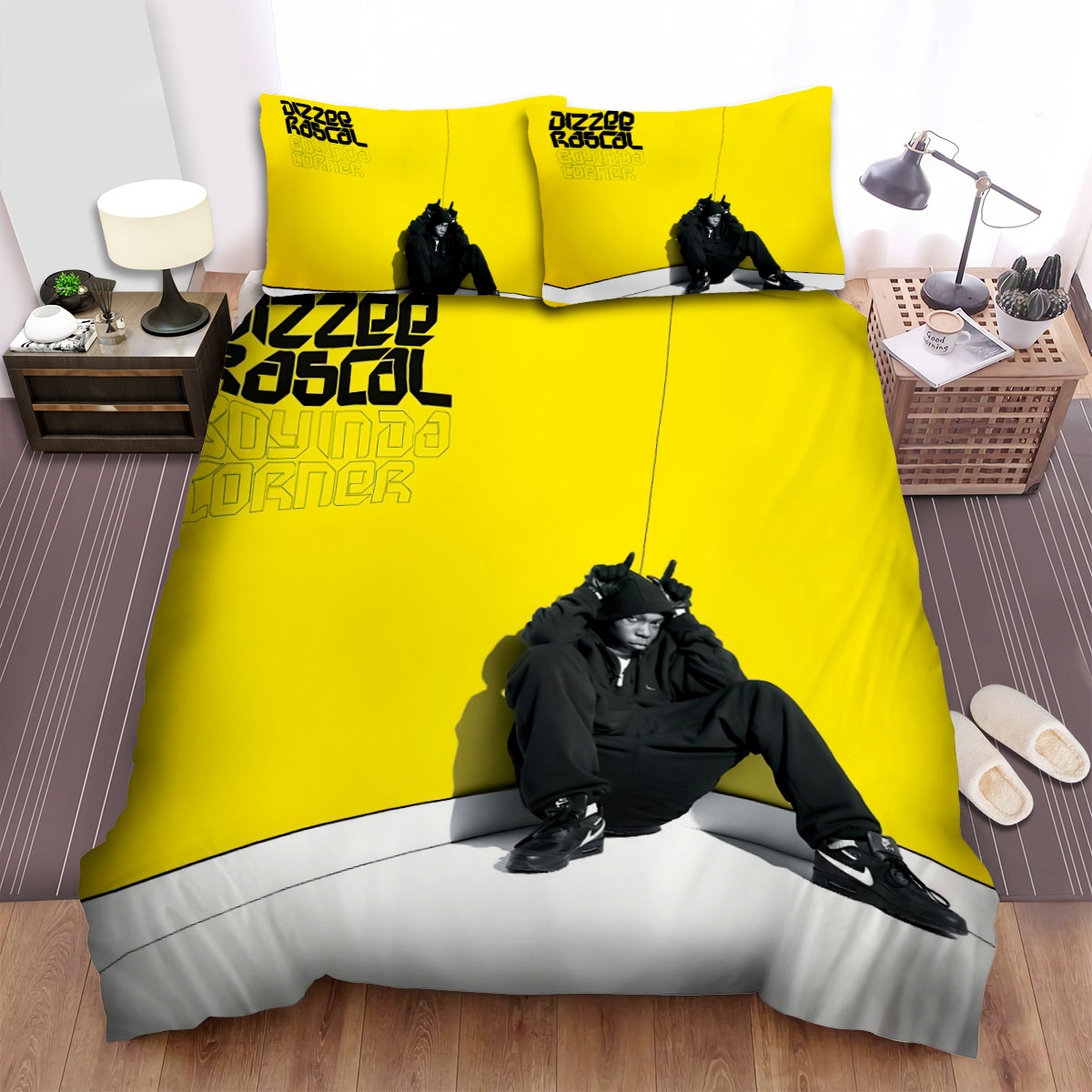 Stormzy Dizzee Rascal Boy In A Corner Bed Sheets Spread Duvet Cover Bedding Set - Unique Anime Apparel for Fans