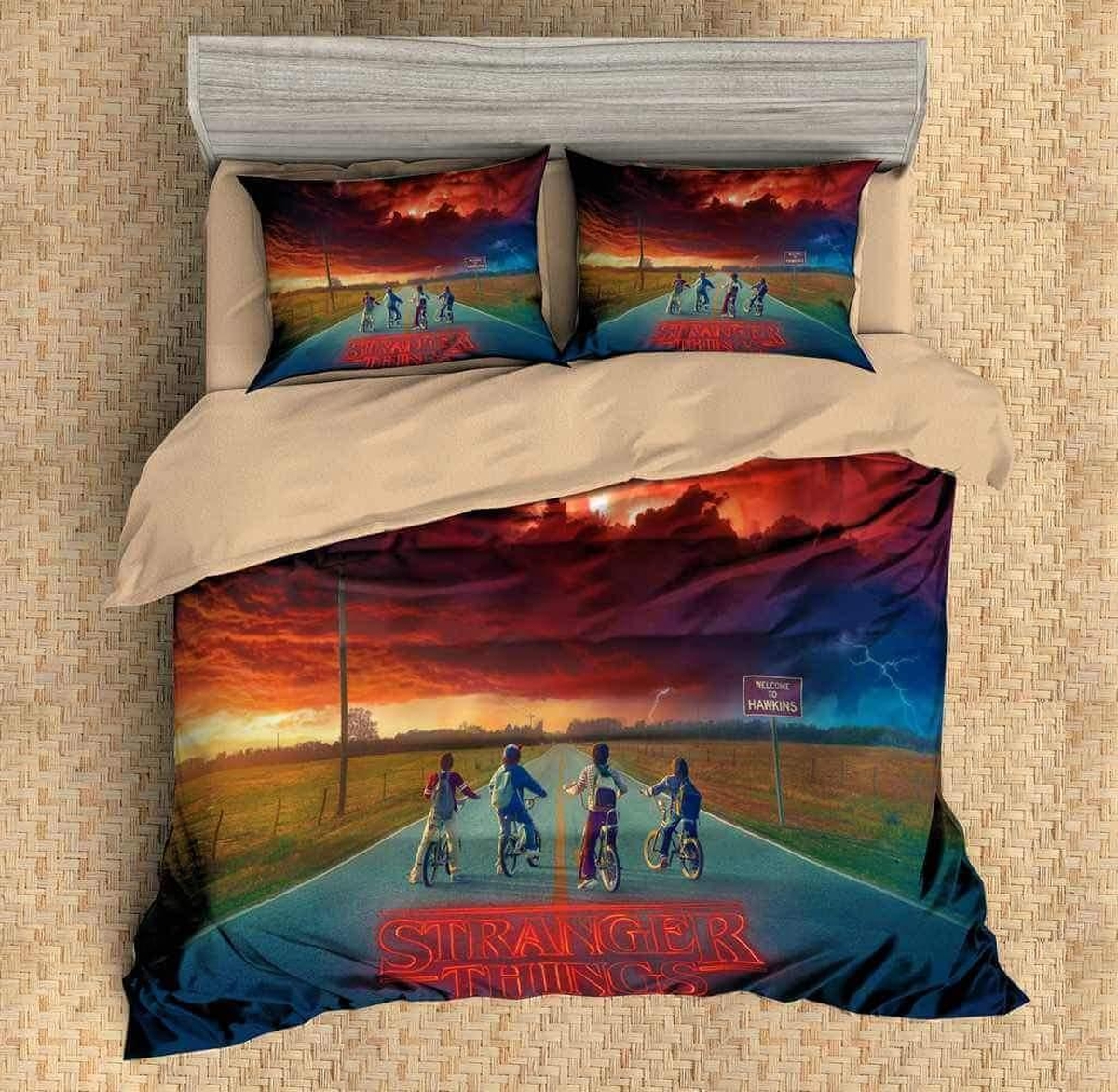 Stranger Things Version 6 Duvet Cover Bedding Set - Unique Anime Apparel for Fans