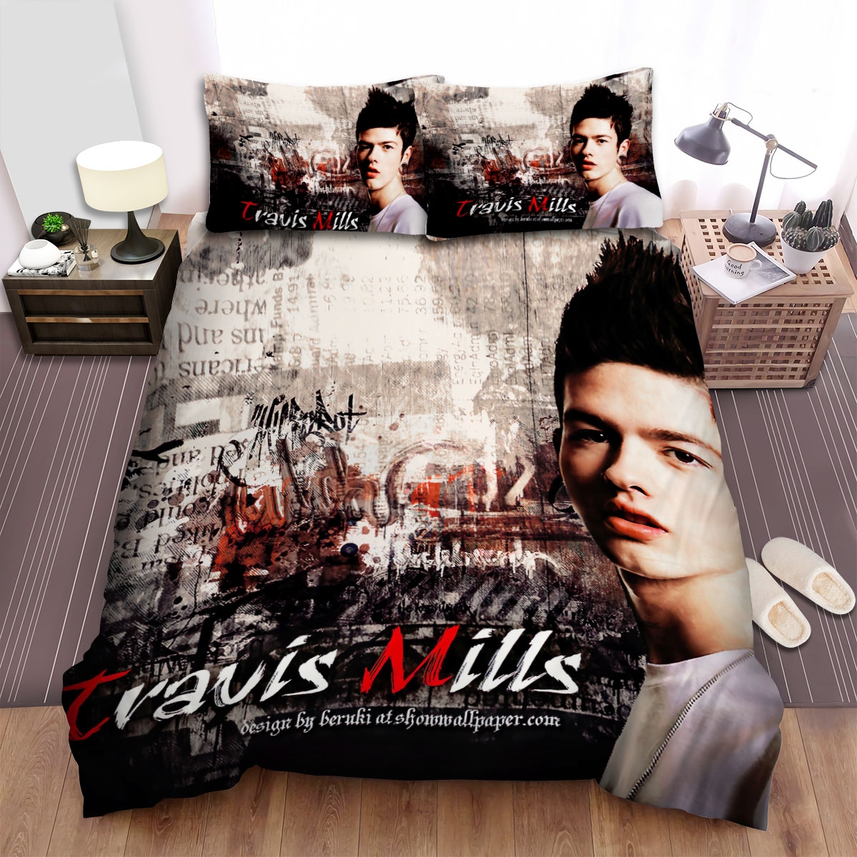 T. Mills Young Bed Sheets Spread Duvet Cover Bedding Set - Unique Anime Apparel for Fans